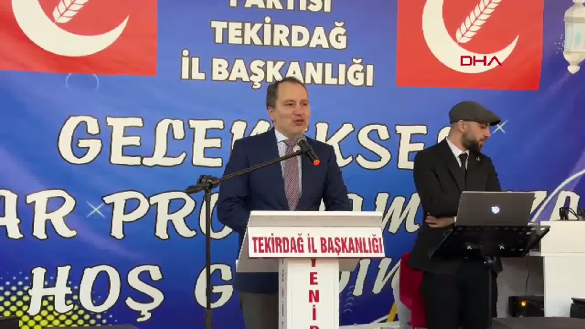 Fatih Erbakan: Mescid-i Aksa Siyonist İşgal Altında