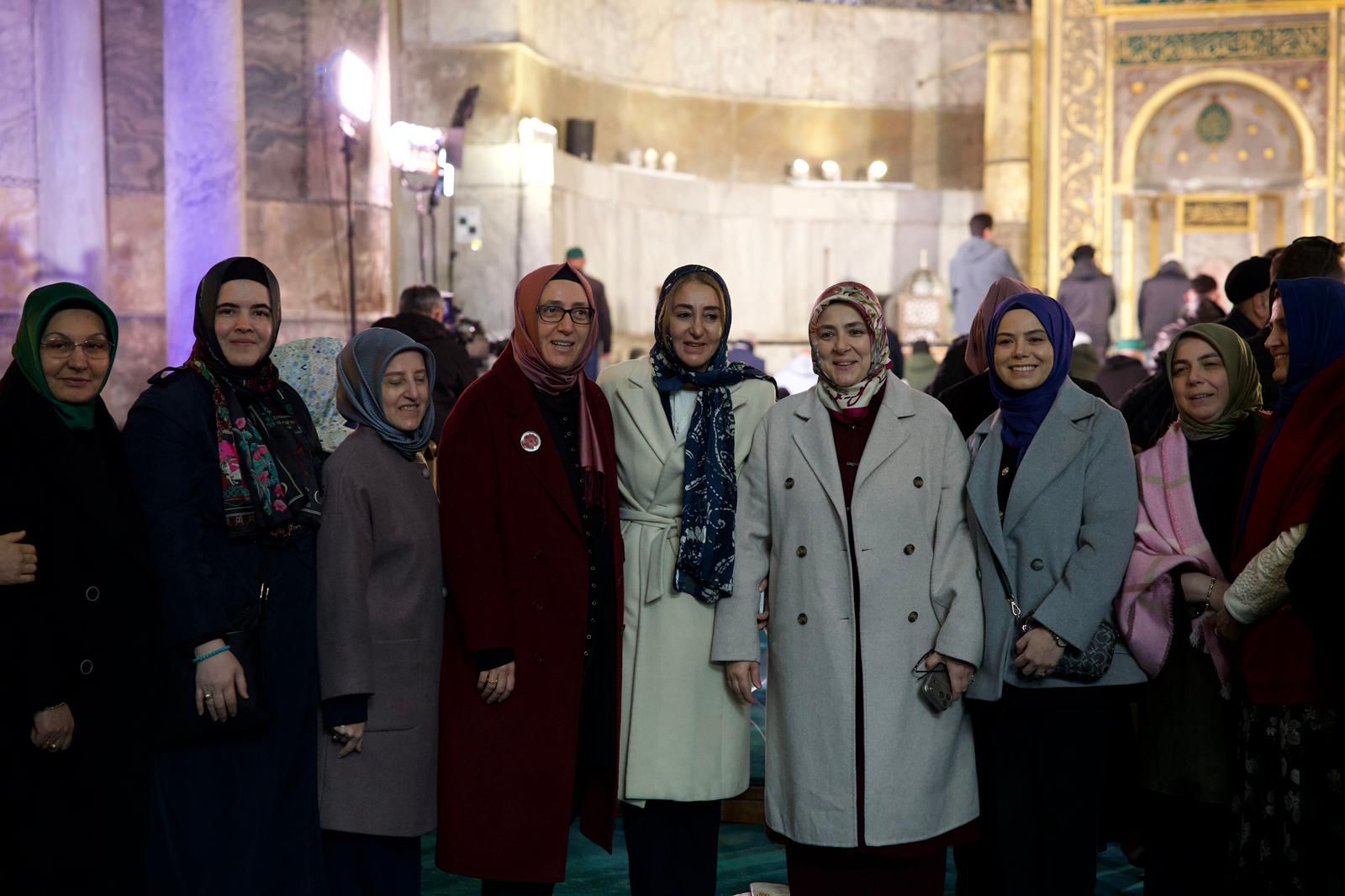 Ayasofya'da 300 Bin Hatim Duası Yapıldı
