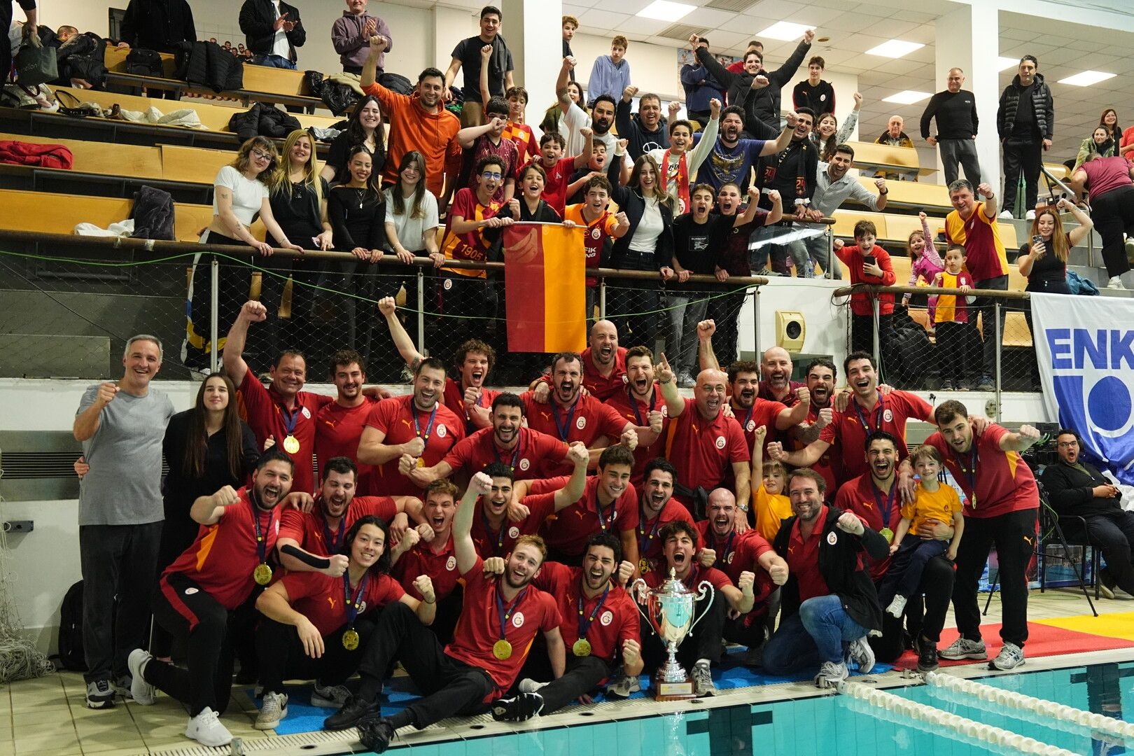Galatasaray A Erkekler Sutopu Takımı, Challenger Cup'ta Şampiyonluğa Ulaşarak Tarih Yazdı