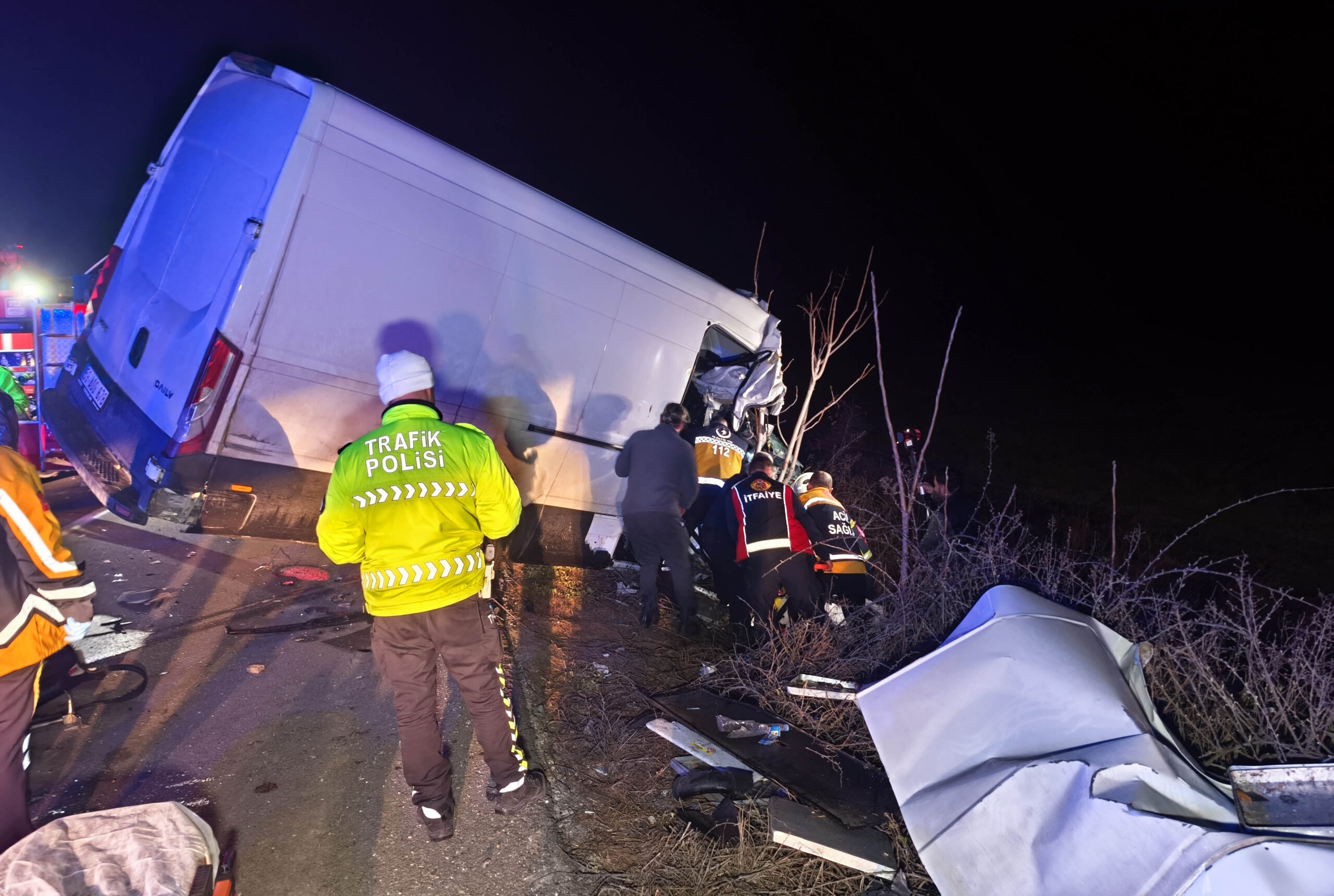 Edirne'de Feci Kaza: 2 Ölü, 1 Yaralı