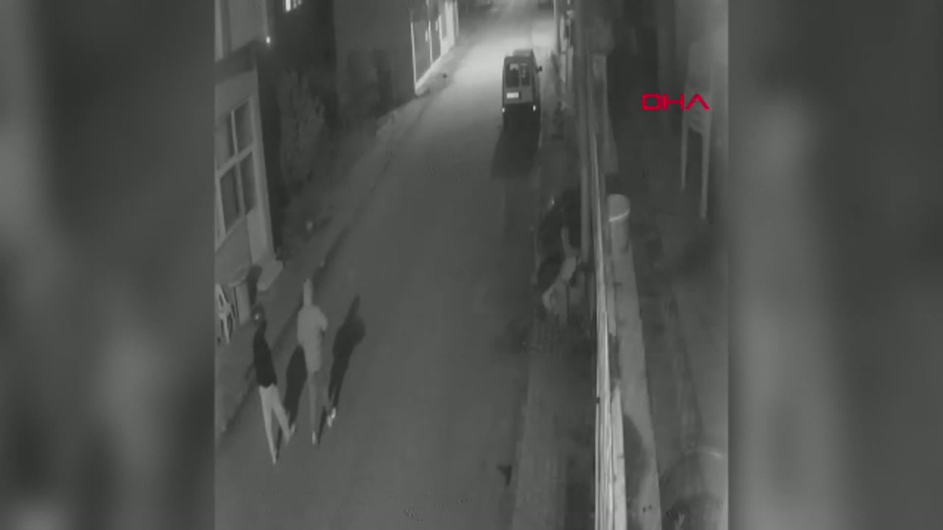 Samandağ'da Motosiklet Hırsızlığı Güvenlik Kamerasında