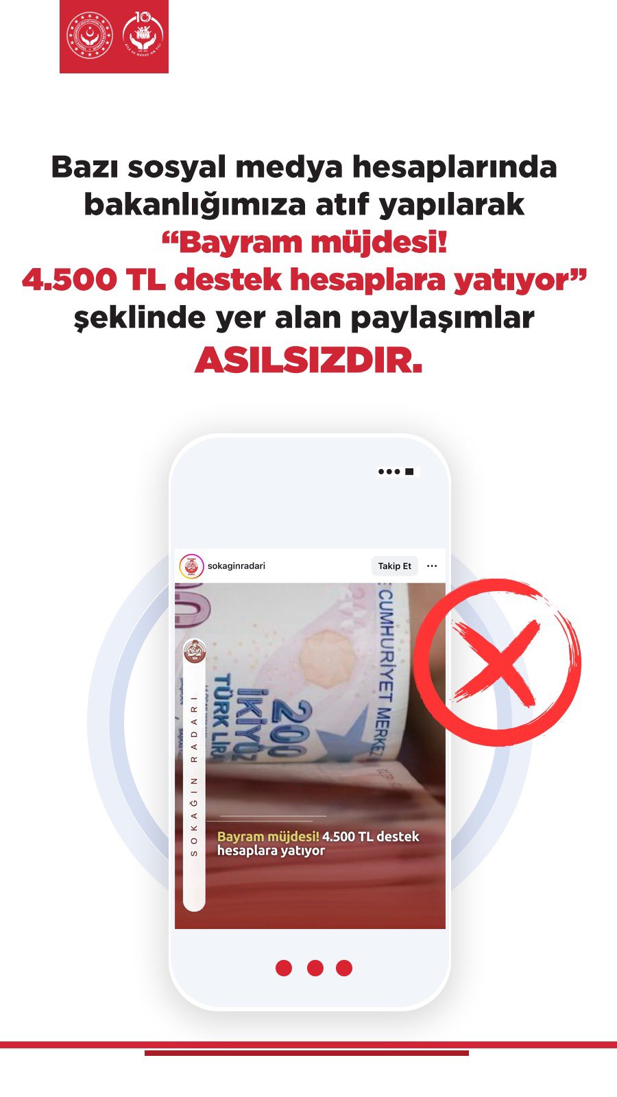 Bakanlıktan Açıkladı: Bayram Müjdesi Paylaşımları Asılsız