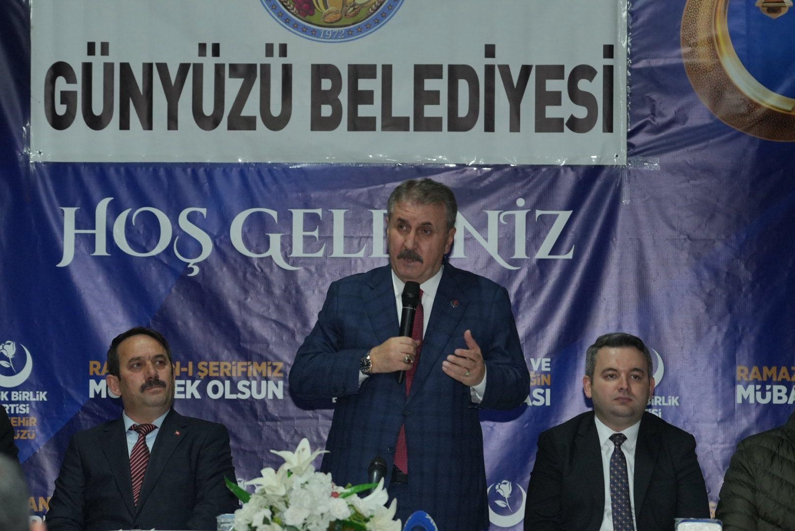 Mustafa Destici'den İslam Alemine Çağrı: 'Sokaklara Çıkın'