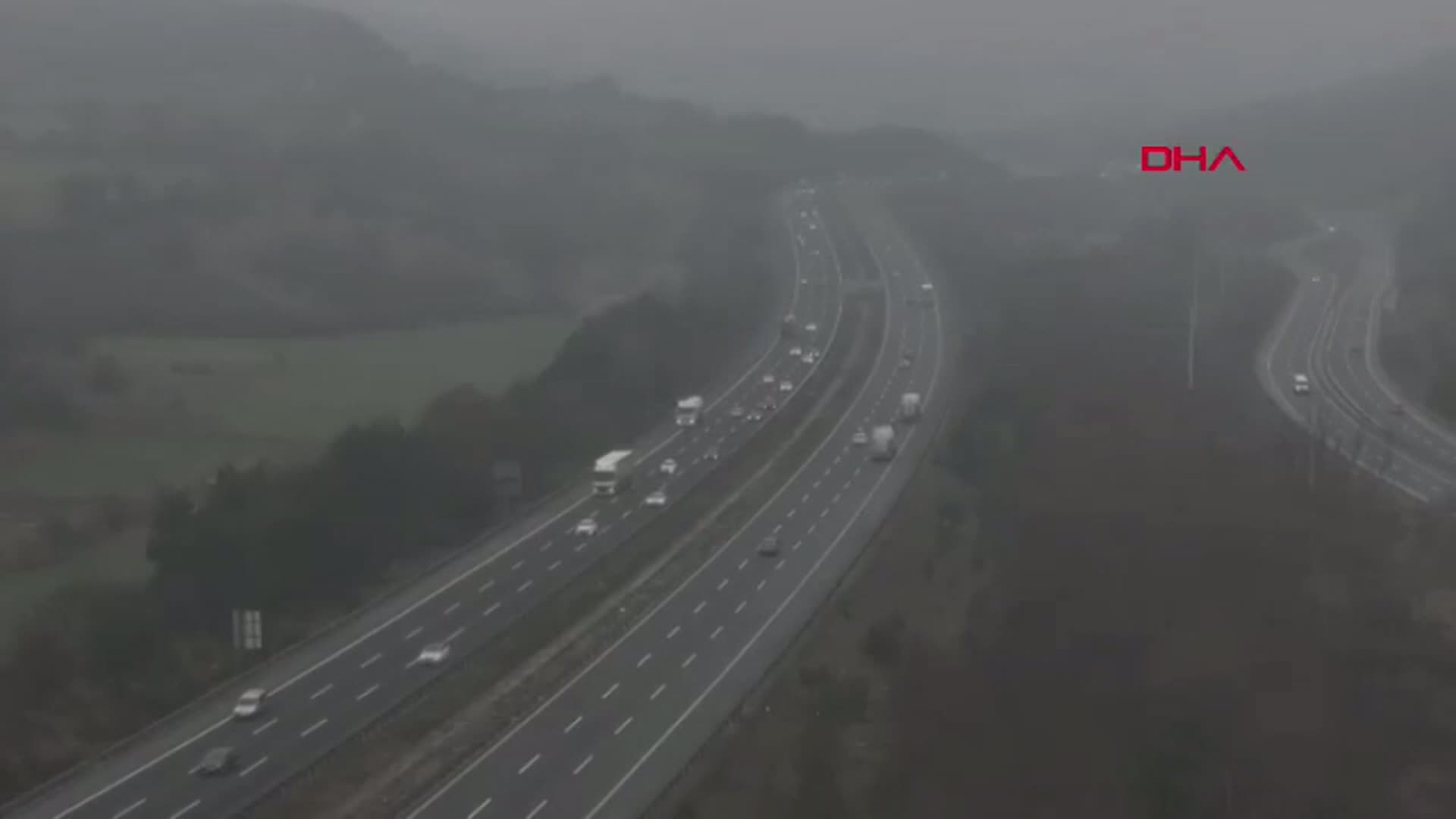 Bolu'da Bayram Döneminde Yol Trafiği Sakin Geçti