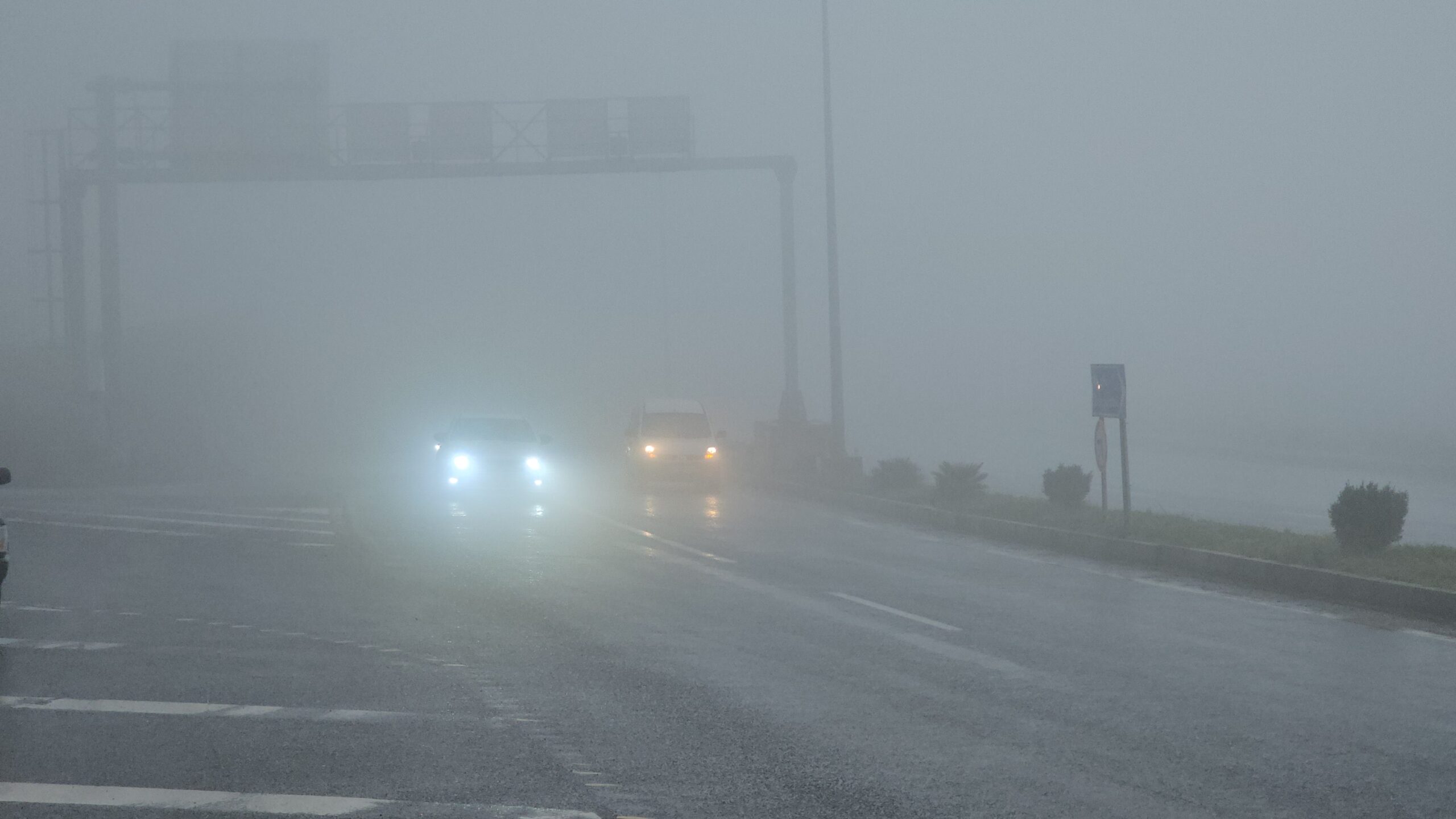 Zonguldak'ta Yoğun Sis Sürücülere Zor Anlar Yaşatıyor