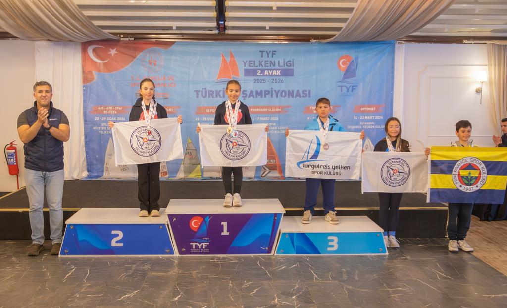 2026 TYF Yelken Ligi 2. Ayak Optimist Junior Türkiye Şampiyonası Tamamlandı