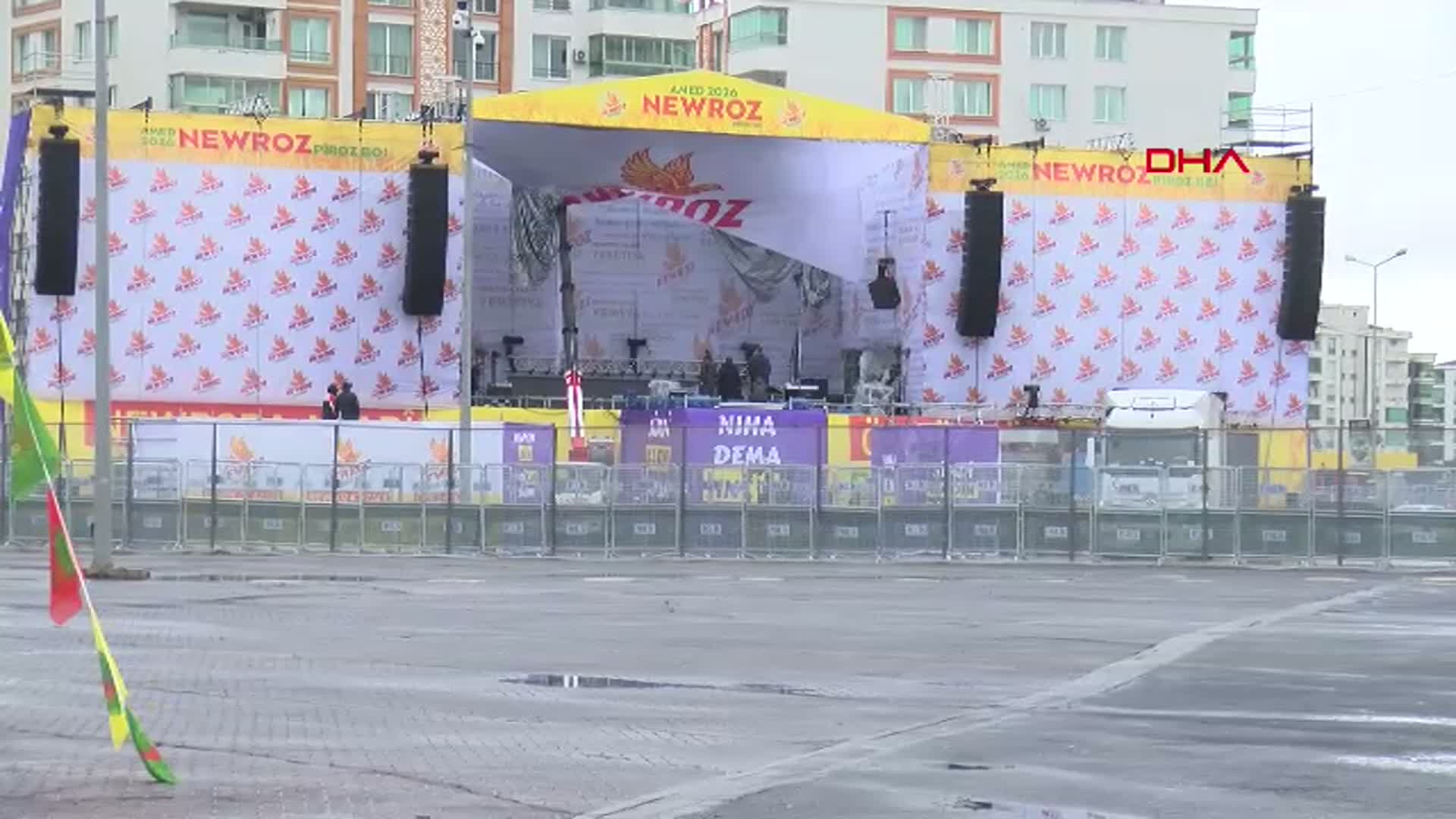 Diyarbakır'da Nevruz Kutlamaları için 5 Ton Odun Hazırlandı