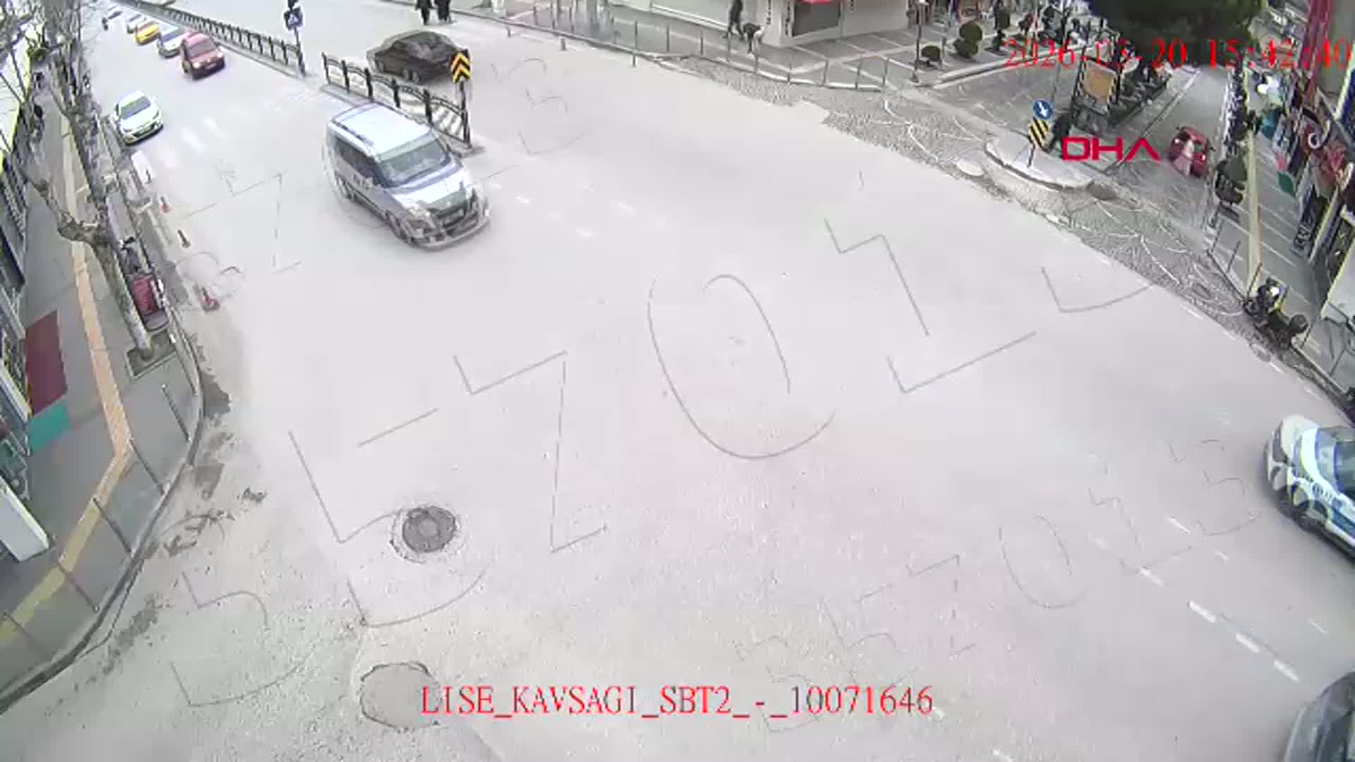 Amasya'da Motosiklet ile Otomobil Arasında Feci Kaza: 1 Yaralı