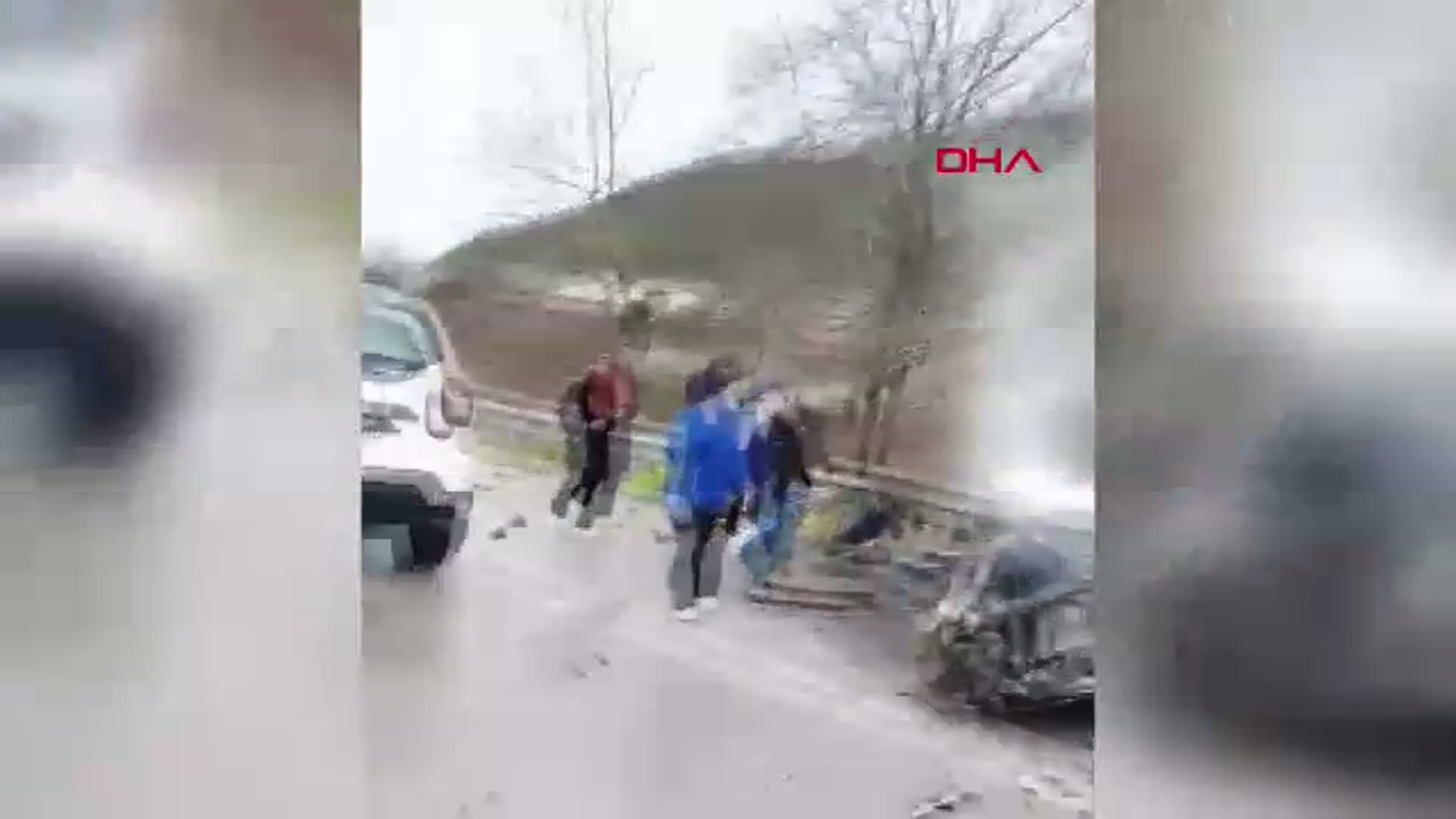 Isparta'da Nişanlı Çift Kazada Hayatını Kaybetti