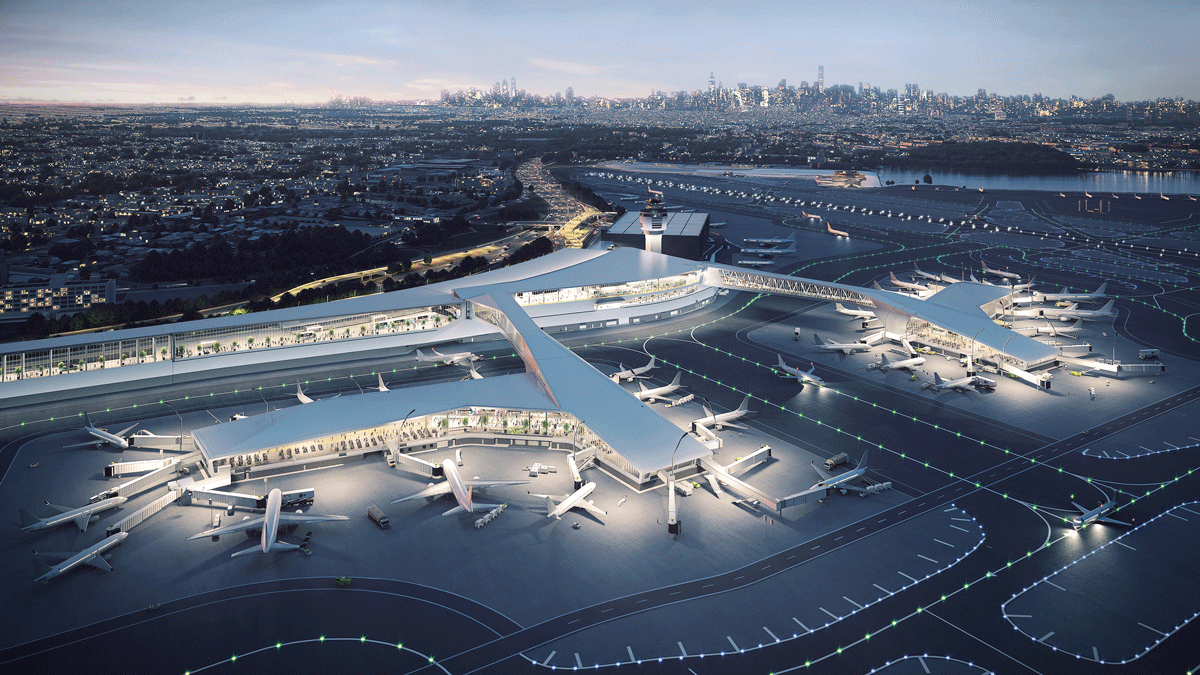 LaGuardia Havalimanı'nda Uçak ve İtfaiye Aracı Çarpıştı