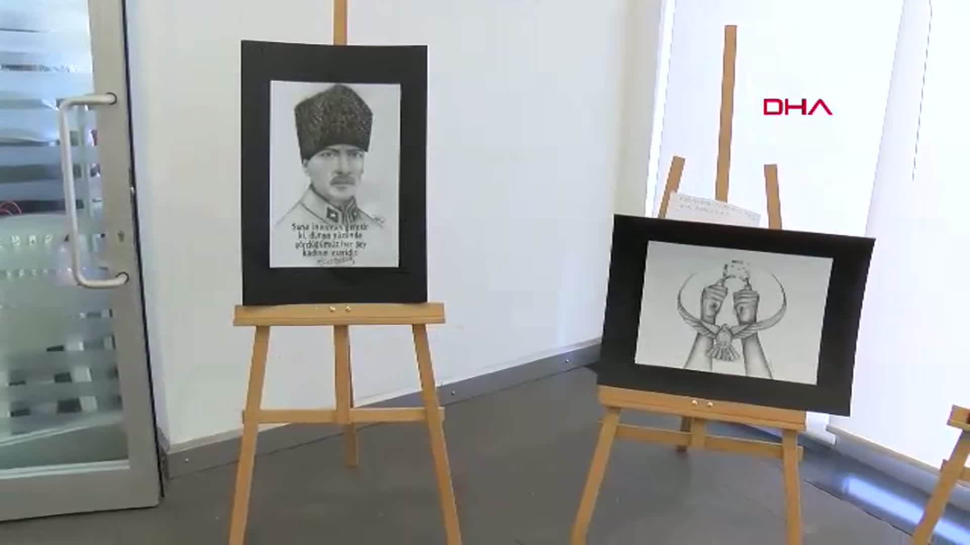 Antalya'da Kadınların Mektupları Sanatla Buluştu