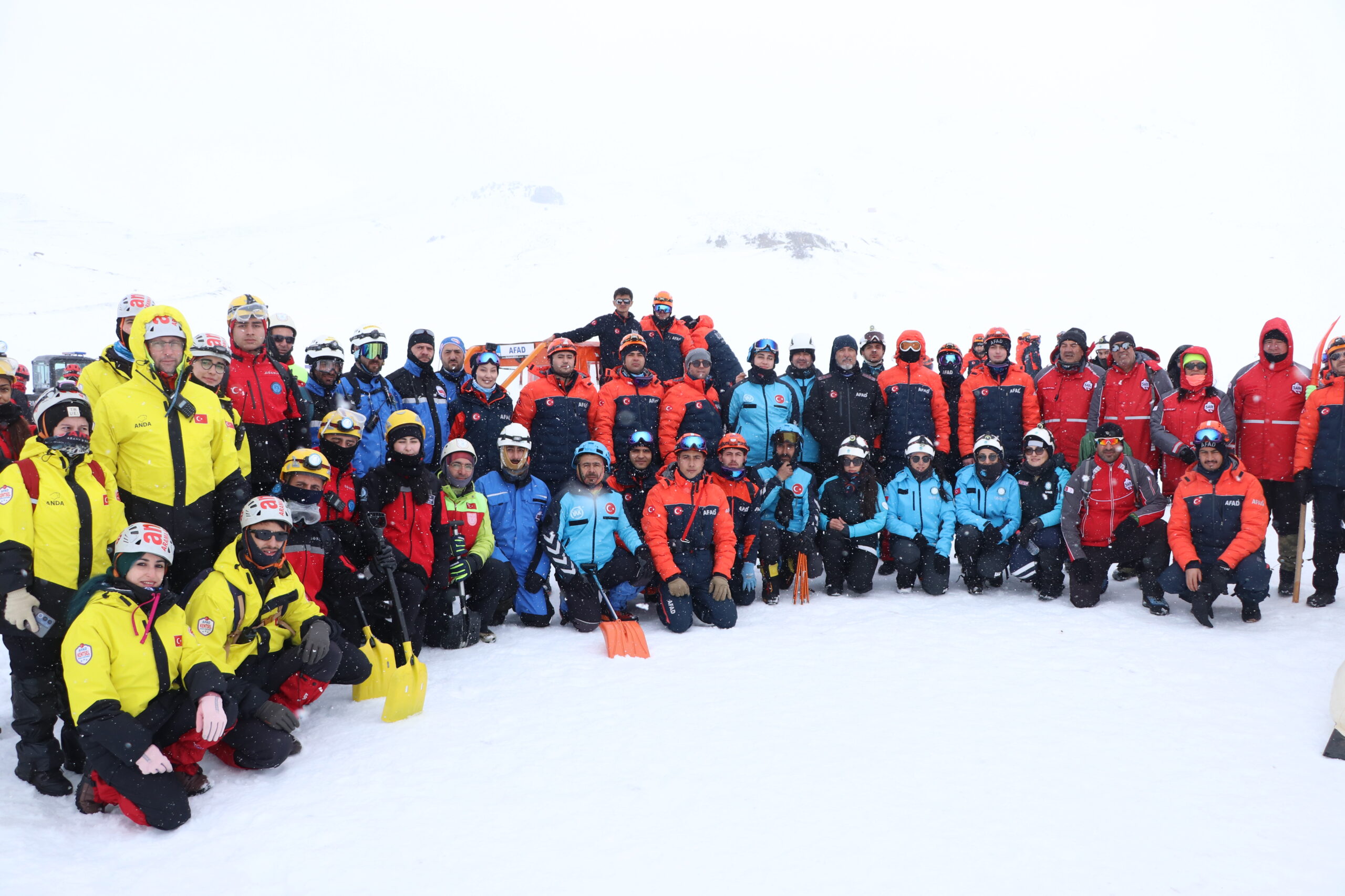 AFAD, Erciyes'te Çığ Eğitimi ile Kurtarma Kapasitesini Artırıyor