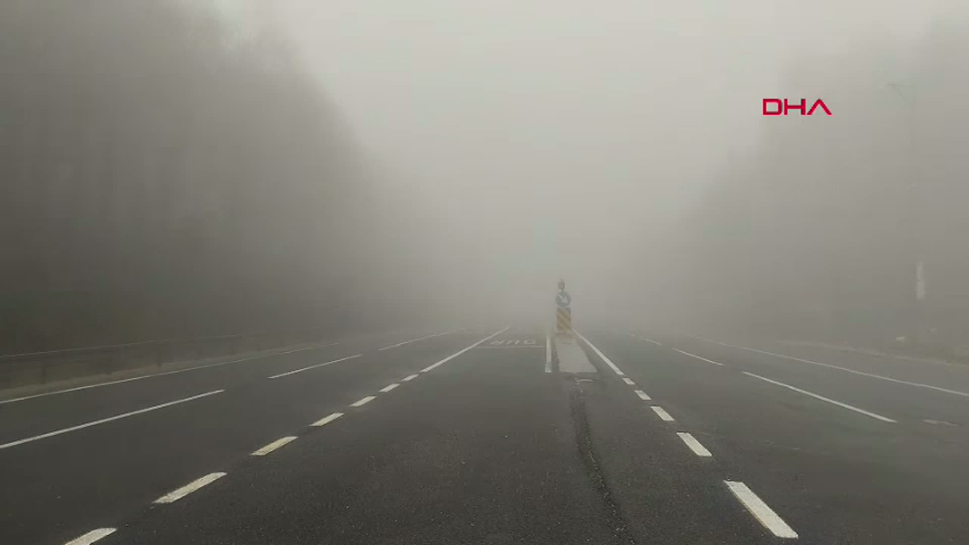 Bolu Dağı'nda Görüş Mesafesi 30 Metreye Düştü