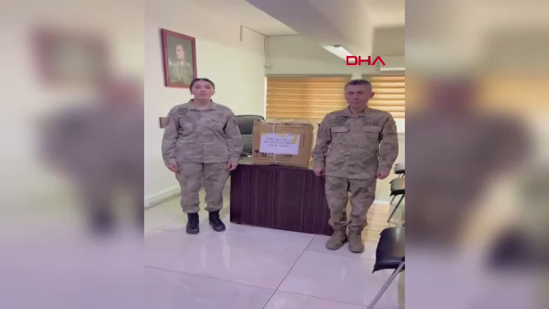 Öğrencilerden Askerlere Sıcak Bir Destek: Teşekkür Plaketi Töreni
