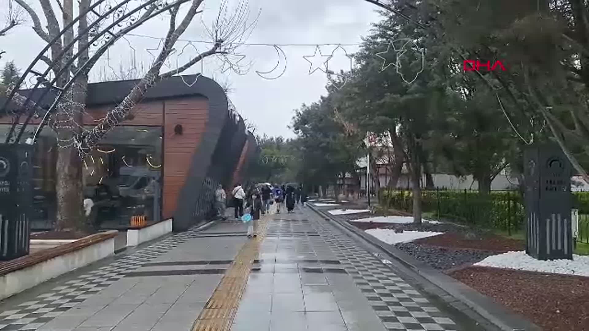 Kırklareli'de Sabah Sağanak Yağışlar Etkili Oldu