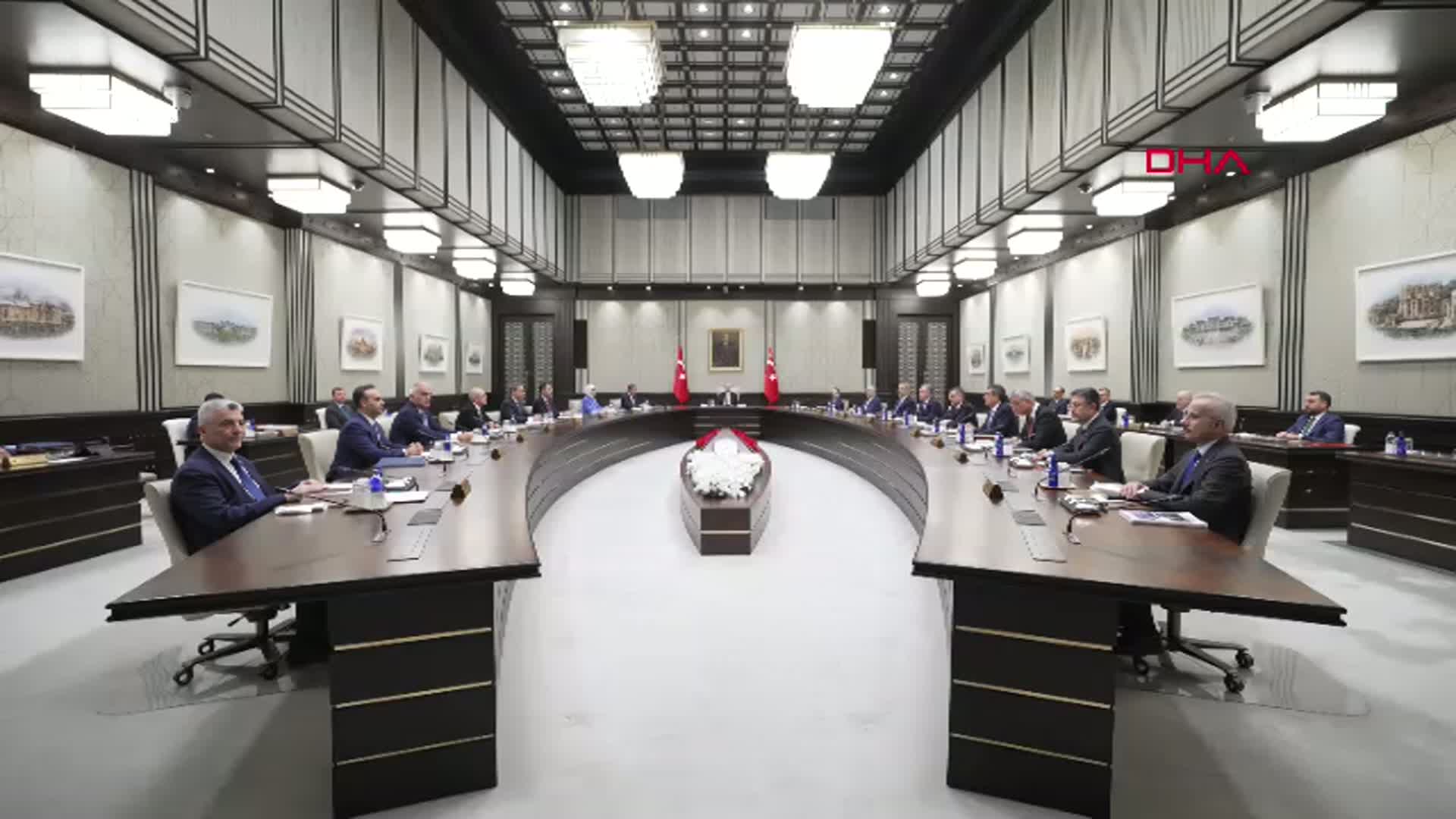 Cumhurbaşkanlığı Kabinesi Toplandı