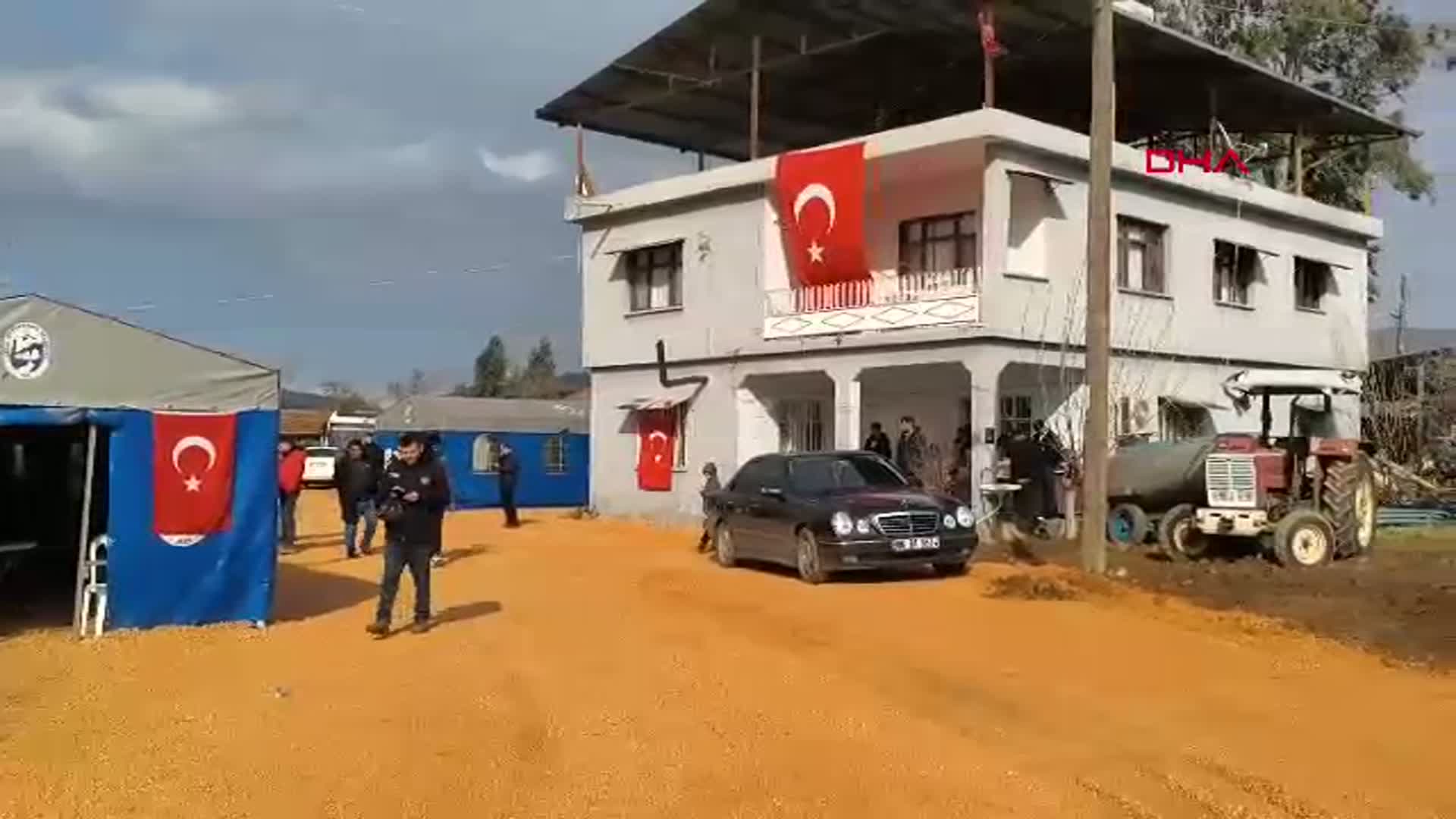 Hatay'da Şehit Uzman Çavuş Yusuf Açay'ın Ailesine Acı Haber Ulaştırıldı