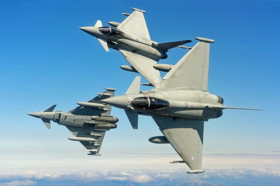 MSB, Eurofighter Typhoon Projesi İçin İngiltere ile Anlaşma Sağladı