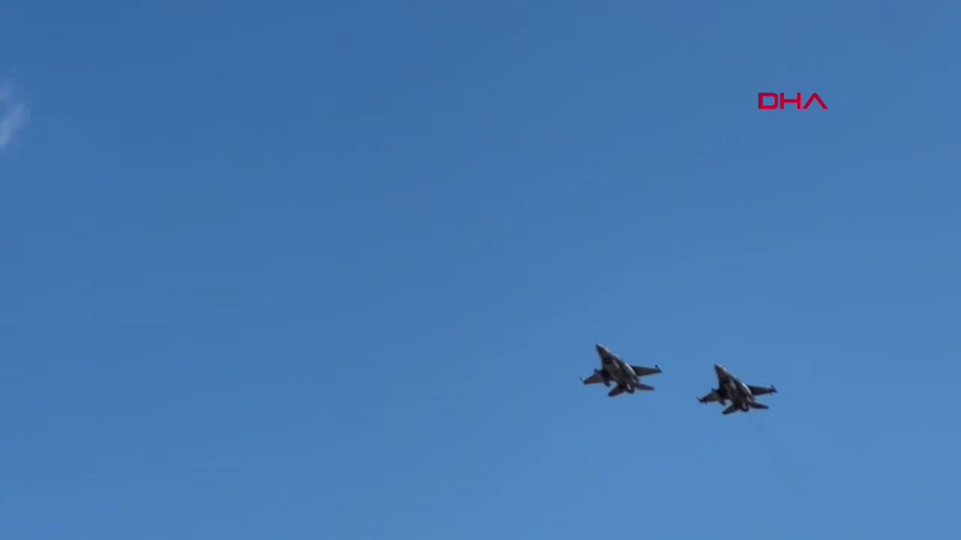 Edirne'de F-16 ve Bayraktar Akıncı'nın Görkemli Prova Uçuşu