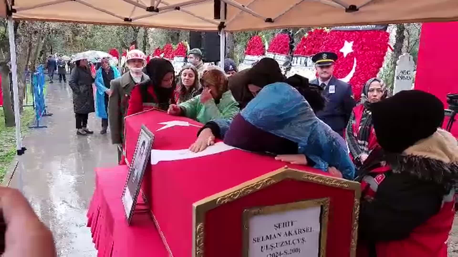 Konya'da Kaza Şehidi Uzman Çavuş Selman Akarsel Son Yolculuğuna Uğurlandı