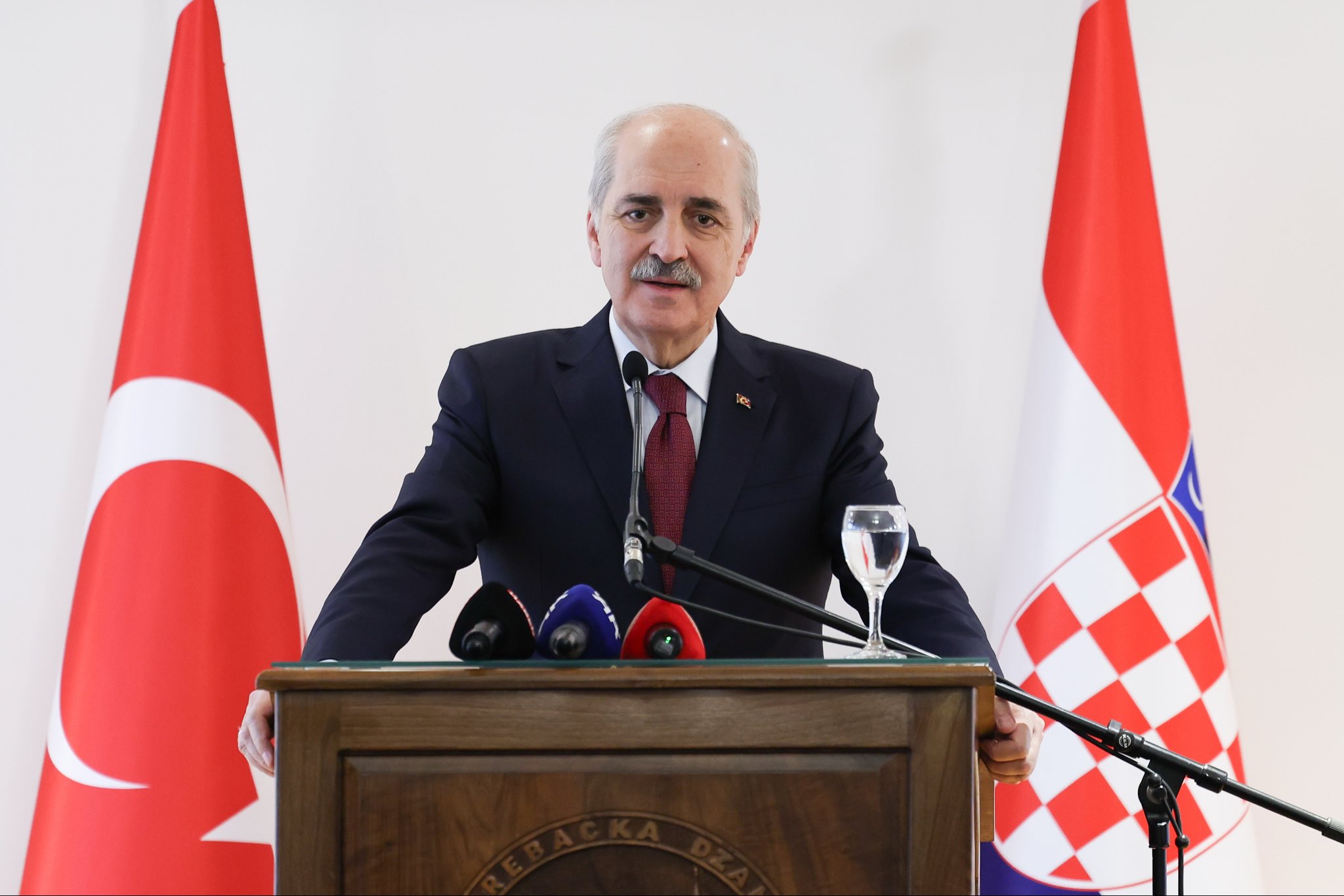 TBMM Başkanı Numan Kurtulmuş, Zagreb'de 'Ayasofya' Temalı Sergi Açılışında Konuştu