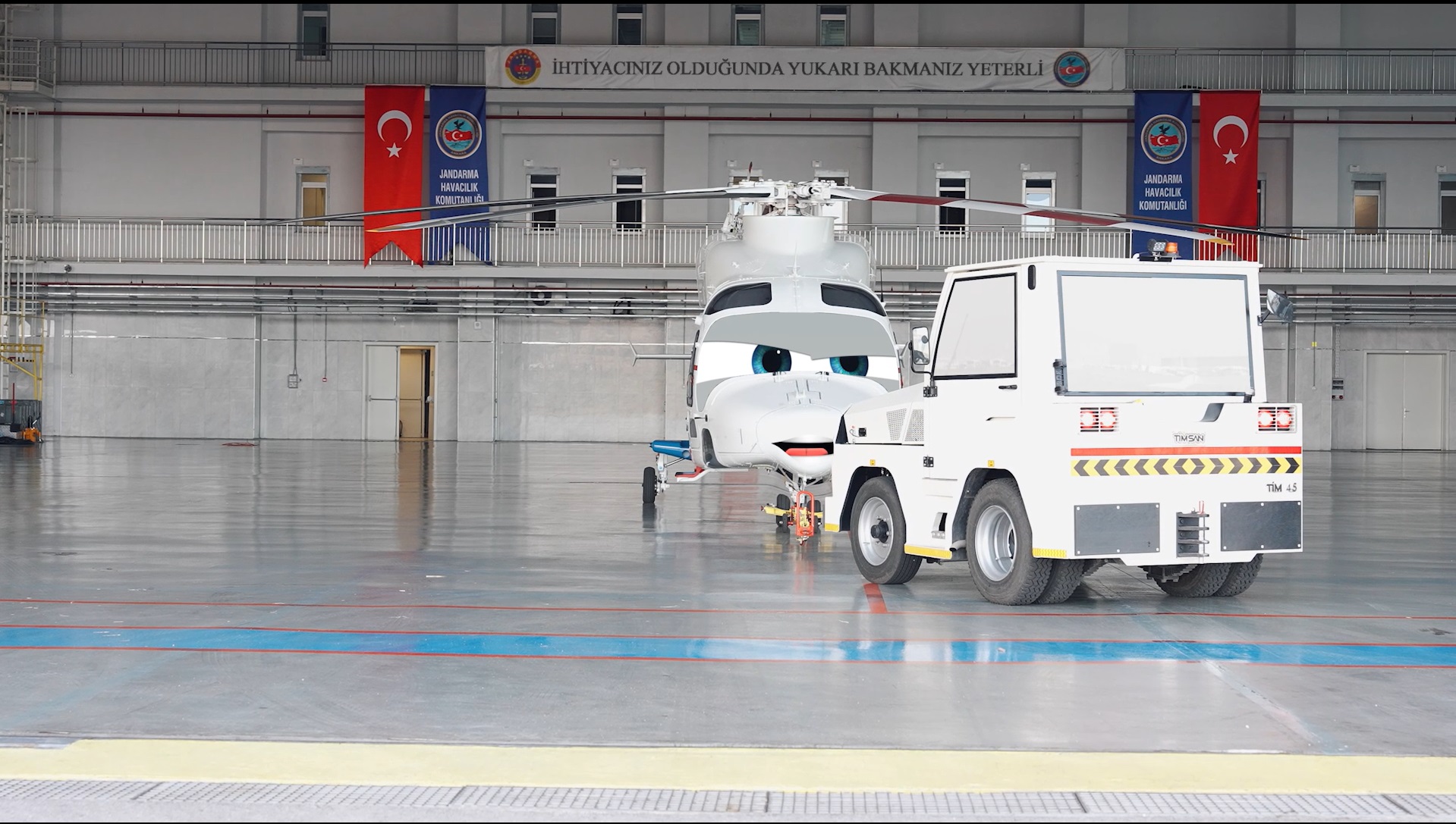 Jandarma, GÖKBEY Helikopteri İçin Kısa Film Hazırladı