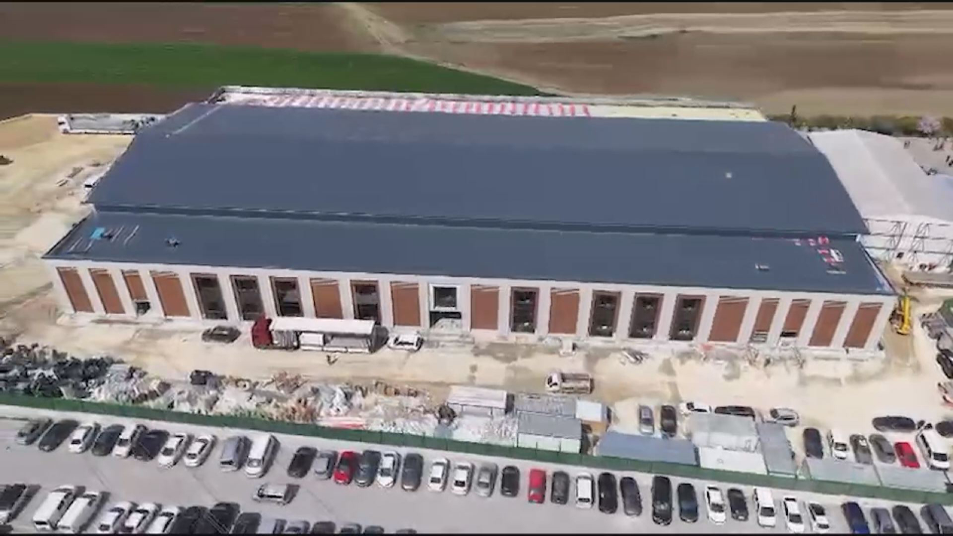 Silivri'de Havalı Yeni Duruşma Salonu İnşası Devam Ediyor