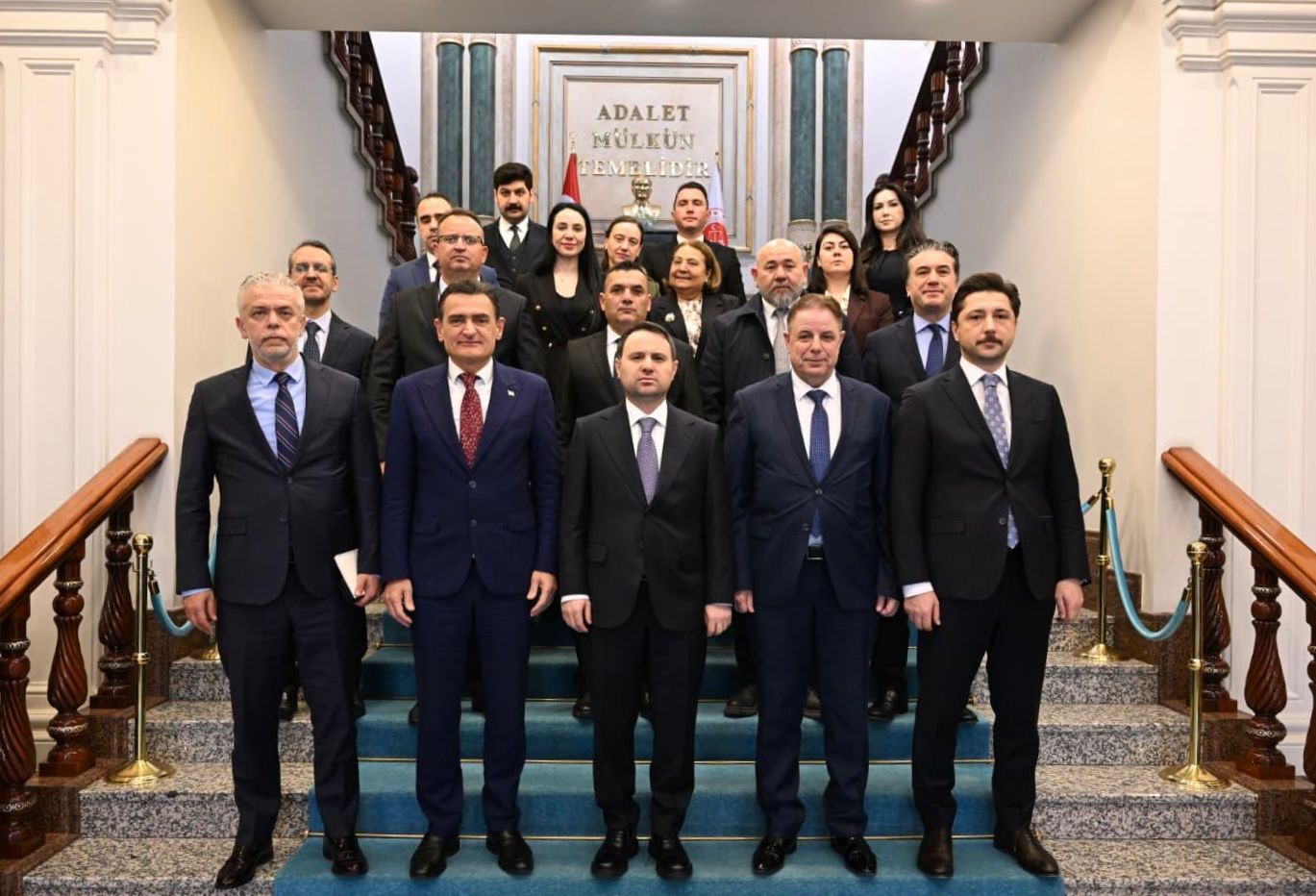 Bakan Gürlek ve KKTC İçişleri Bakanı Dursun Oğuz Bir Araya Geldi