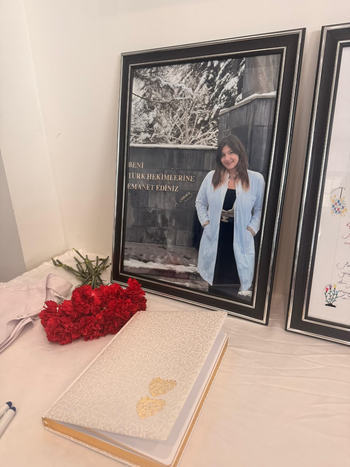 Kaza Sonrası Tıp Öğrencisi Yaren'in Anı Köşesi Erciyes Üniversitesi'nde Açıldı