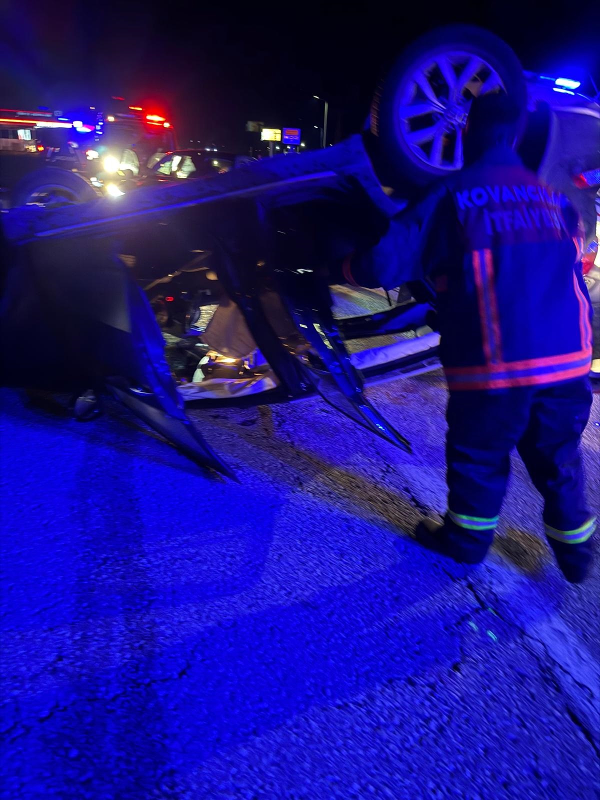Elazığ’da Feci Kaza: İki Otomobil Çarpıştı, 7 Yaralı