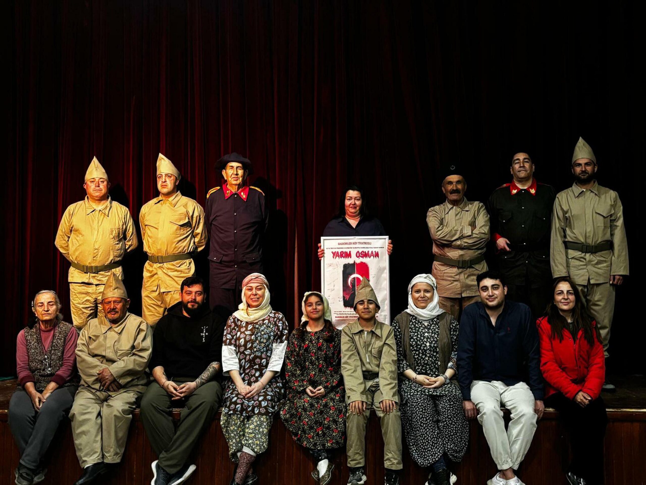 Bademler Köy Tiyatrosu'ndan 93 Yıl sonra Yeniden 'Yarım Osman' Gösterimi
