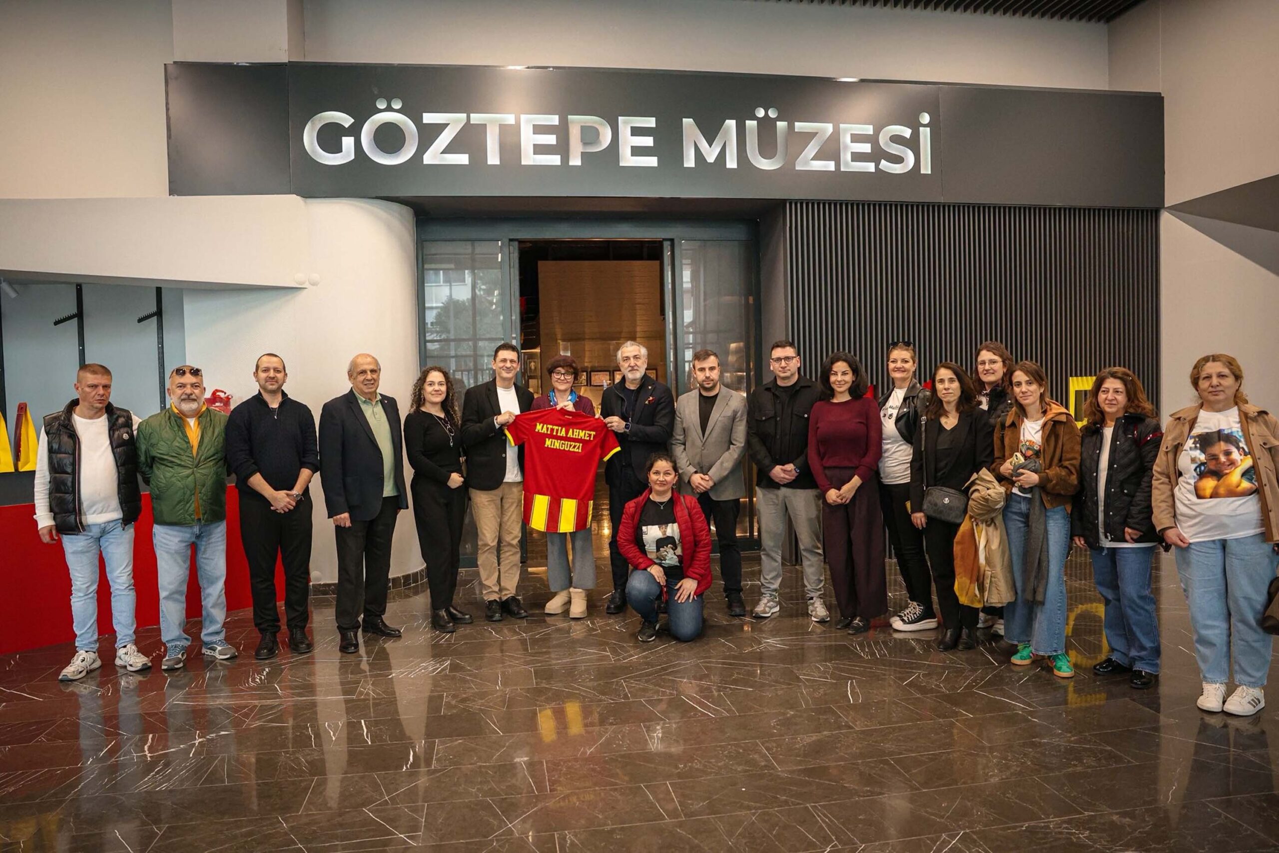 Göztepe, Mattia Ahmet Minguzzi'yi Anma Etkinliği Düzenledi