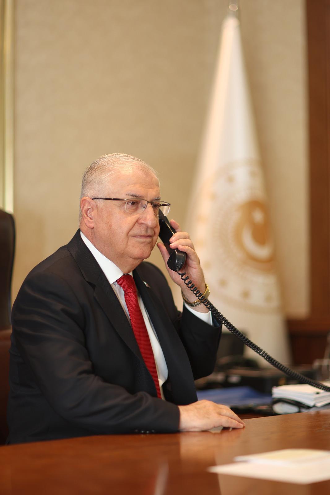 Bakan Güler'den İran Savunma Bakan Vekili ile Önemli Görüşme