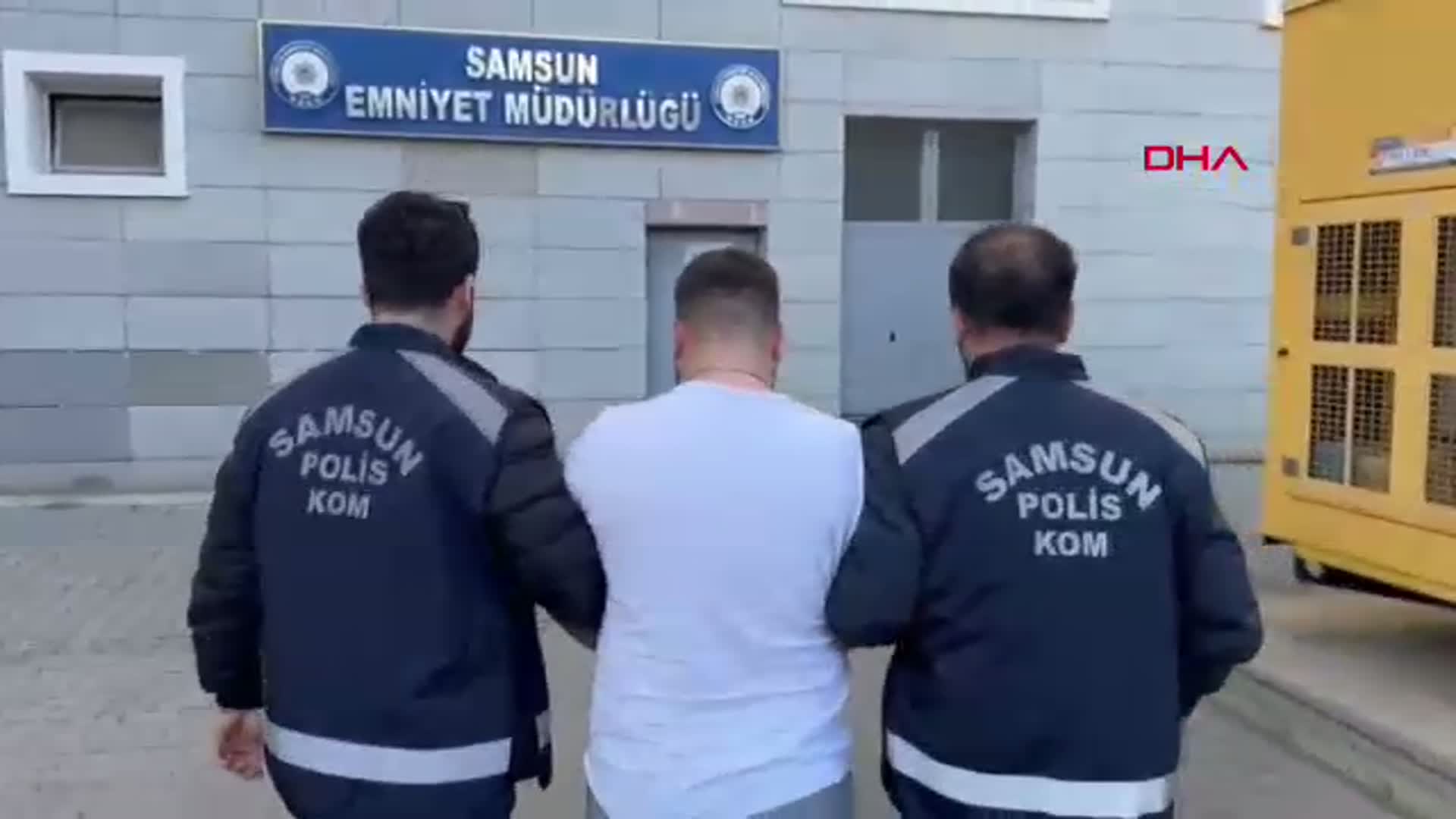 Samsun'da Uyuşturucu Operasyonu: Pencereden Kaçmaya Çalışan Hükümlü Yakalandı