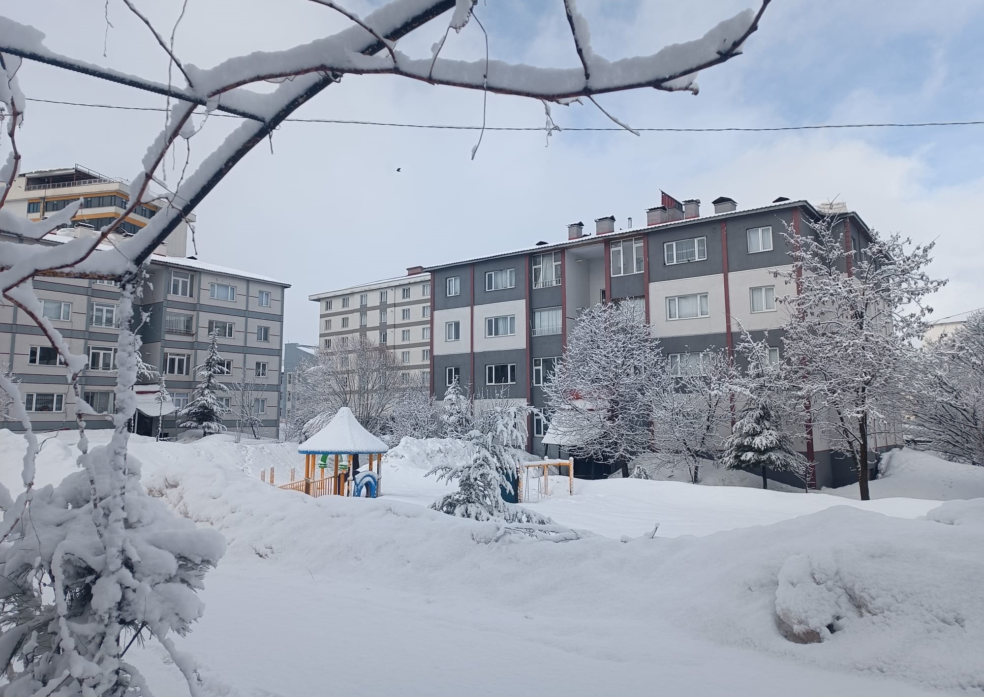 Bitlis'te Kar Yağışı Hayatı Olumsuz Etkiliyor