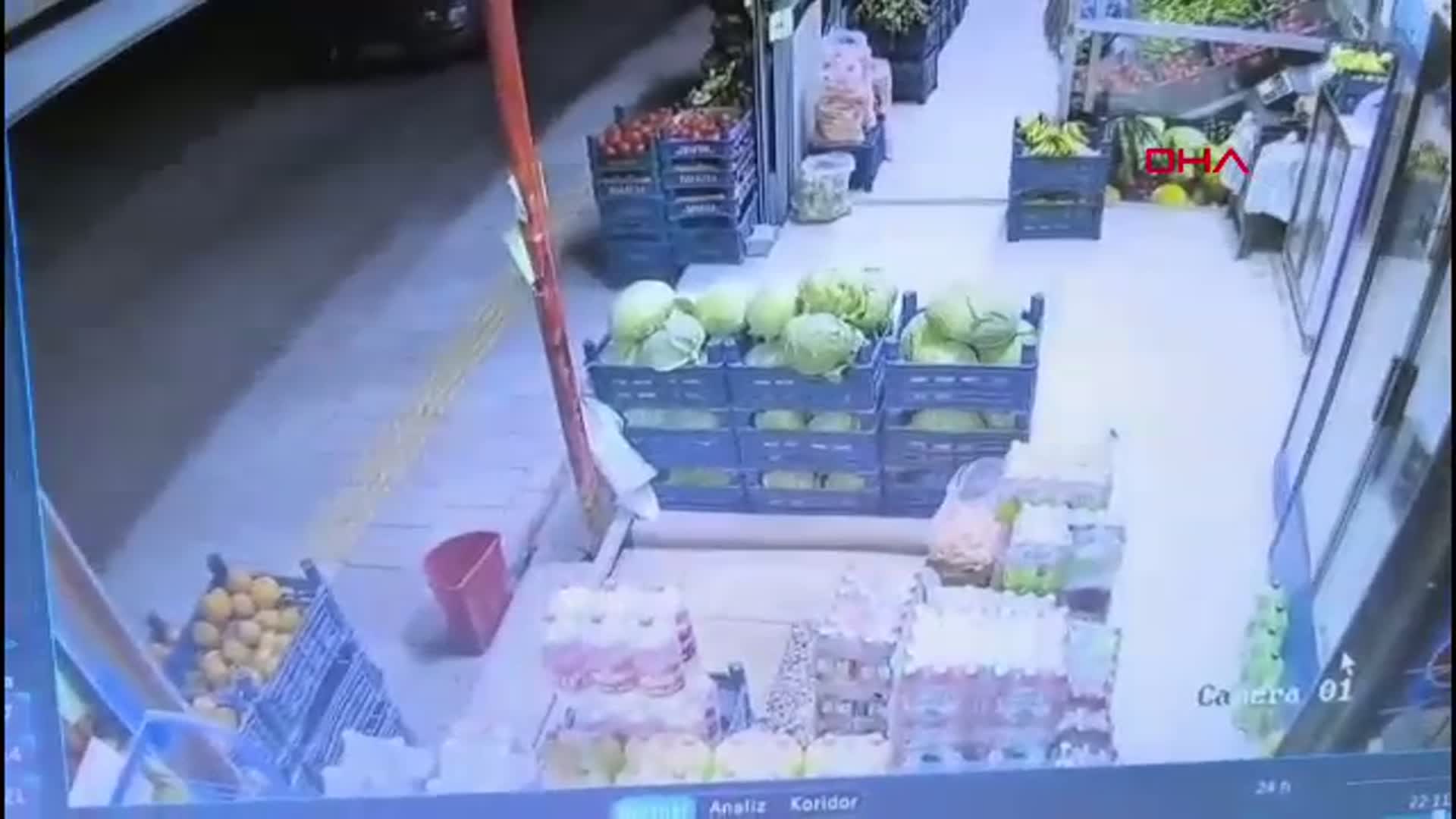 Malatya'da Sansar Marketi Bastı