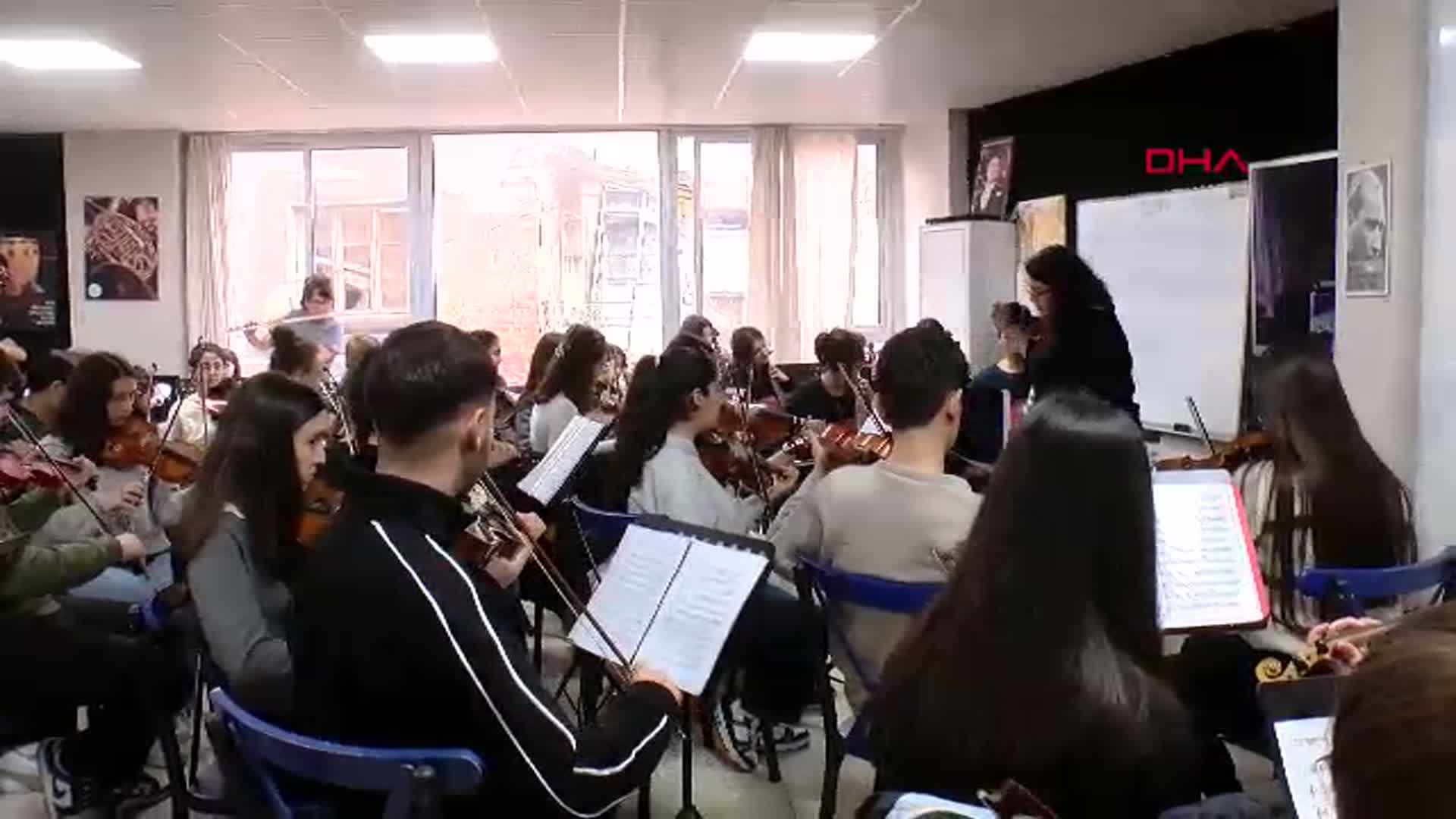 11. Yılında Barış Çocuk Orkestrası'nın 11. Konsere Hazırlığı