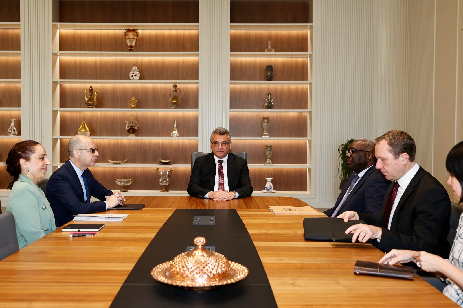 KKTC Cumhurbaşkanı Erhürman, BM Temsilcisi Diagne ile Görüşme Gerçekleştirdi