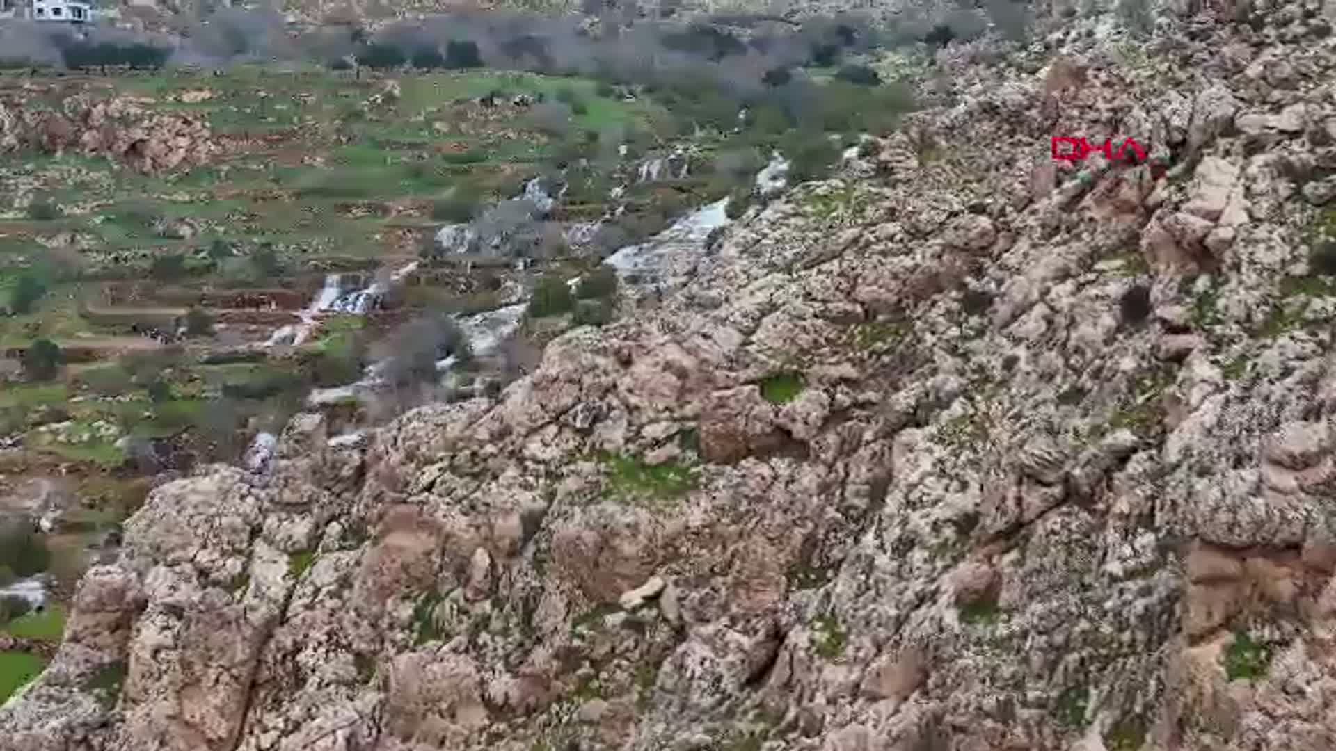 Mardin'in Saklı Cenneti: Başdeğirmen Şelalesi
