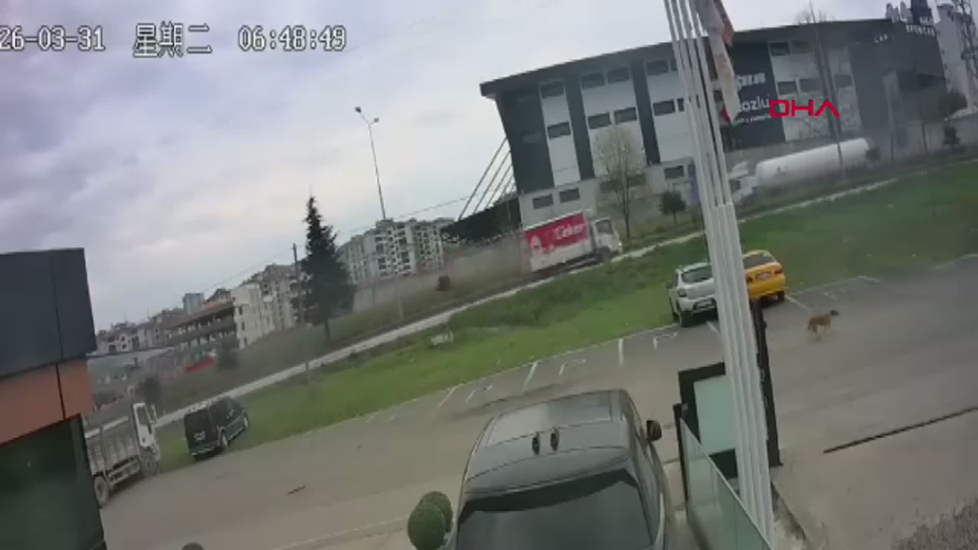 Samsun'da Otobüs Kazası: 11 Yaralı, O Anlar Kamerada