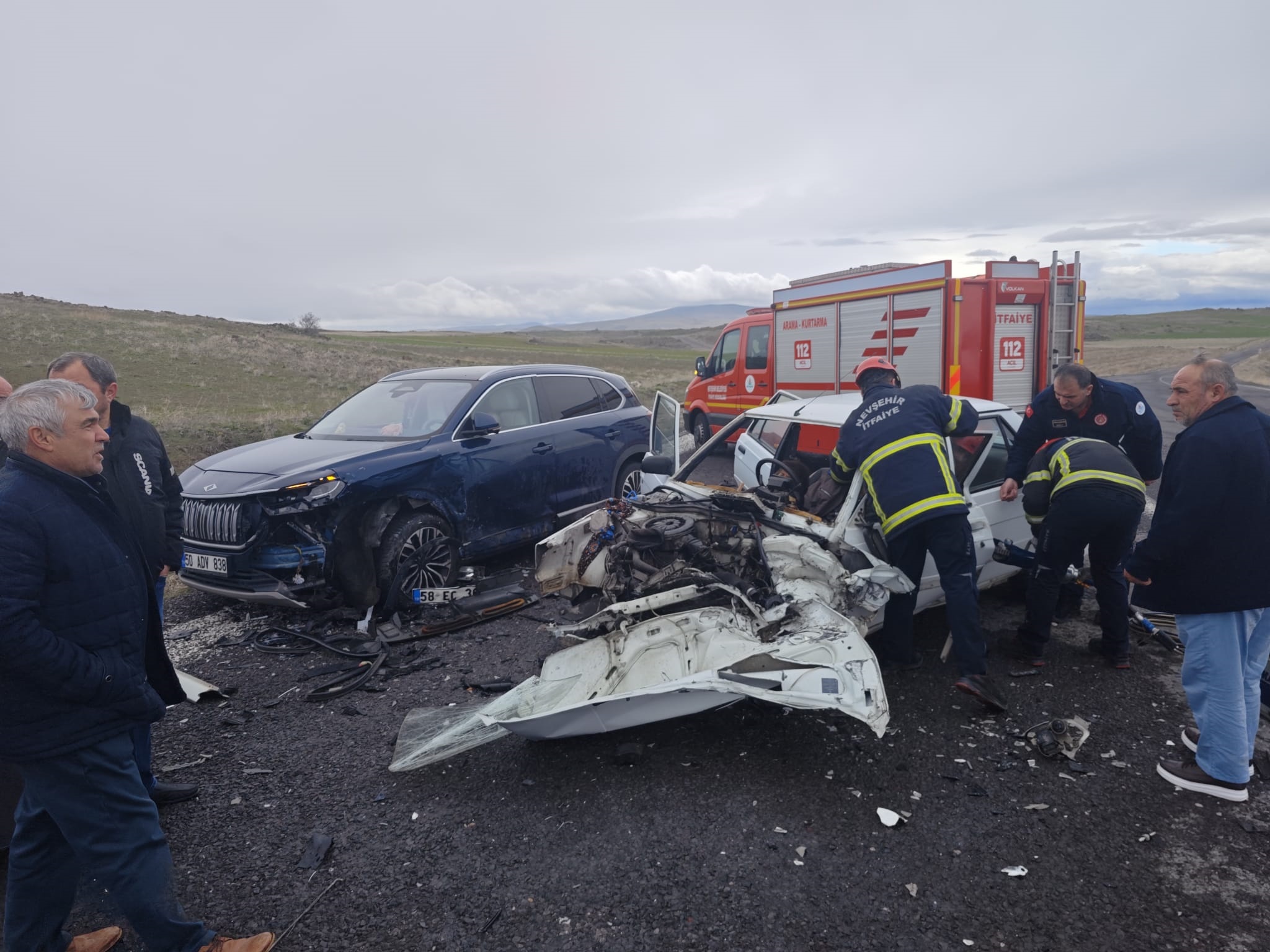Nevşehir'de Feci Kaza: 1 Kayıp, 2 Yaralı