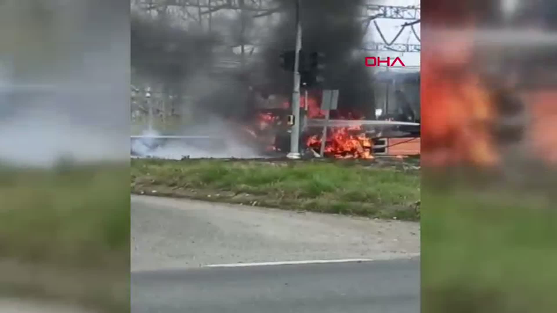 Ordu'da TIR Yangını Paniği: Sürücü Kendini Kurtardı