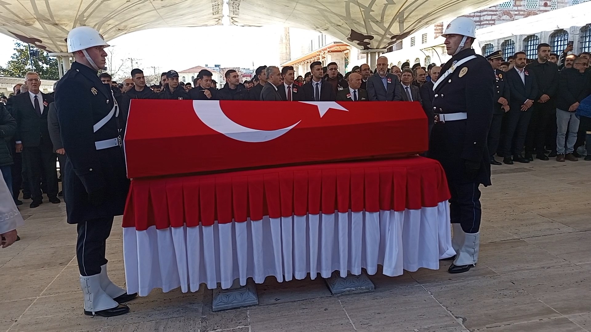 Şehit Polis Memuru Mustafa Aydın, Son Yolculuğuna Uğurlandı