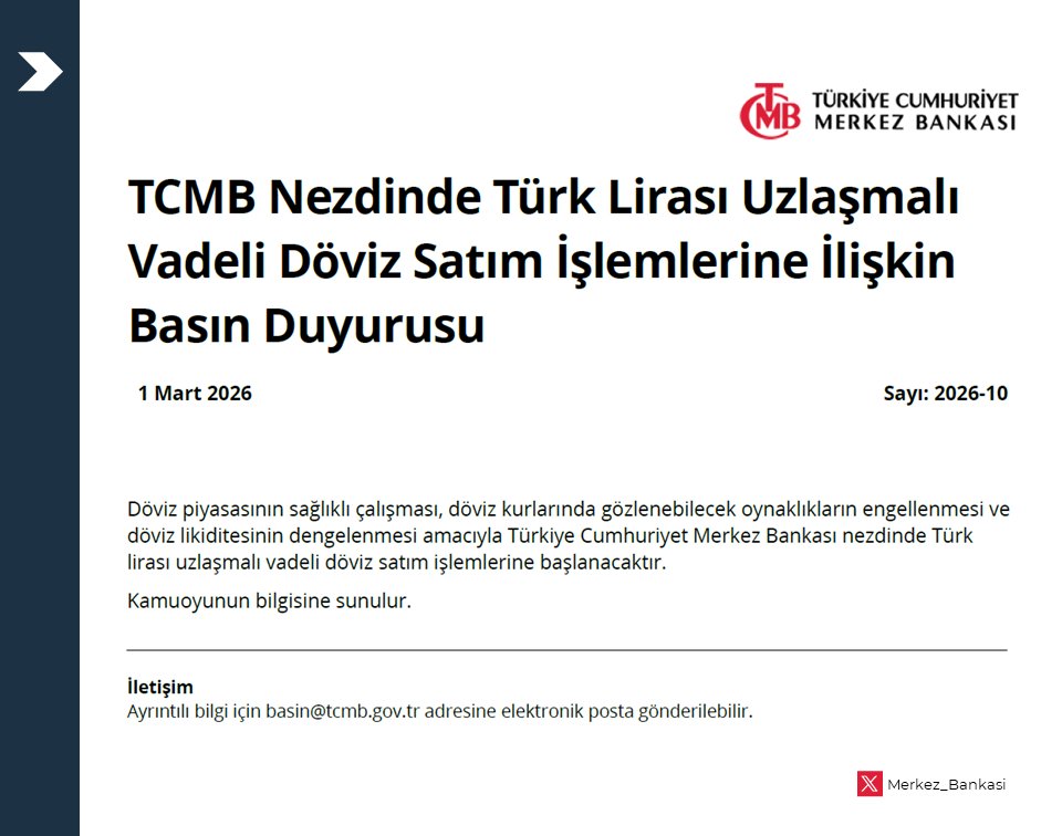 Merkez Bankası'ndan Şok Dövizi Dalgalanmalarına Karşı Hamle: Türk Lirası Vadeli İşlemler Başlıyor!