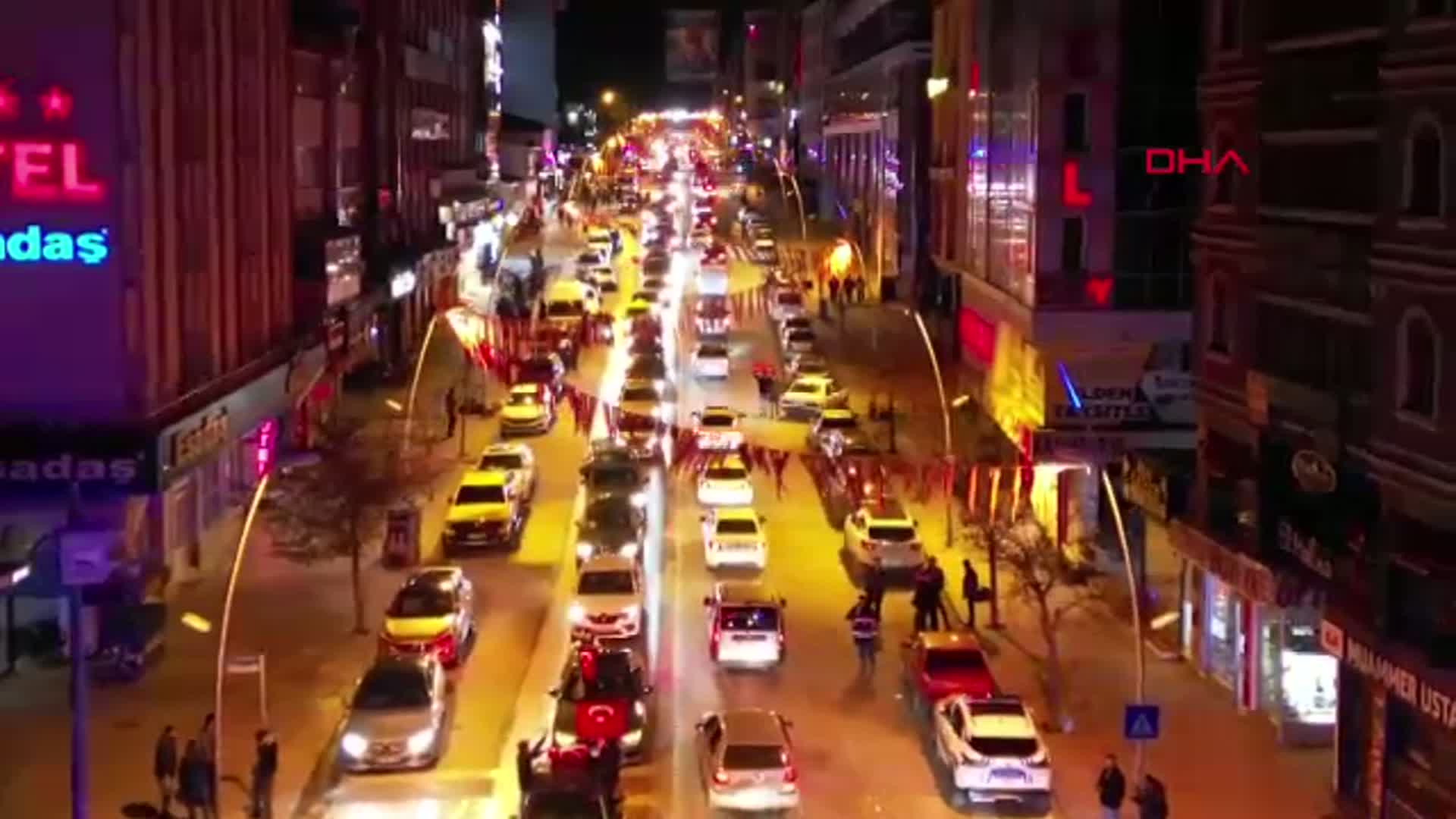 Erzurum’da Milli Takım Coşkusu: 2026 Dünya Kupası’na Katılım Kutlandı