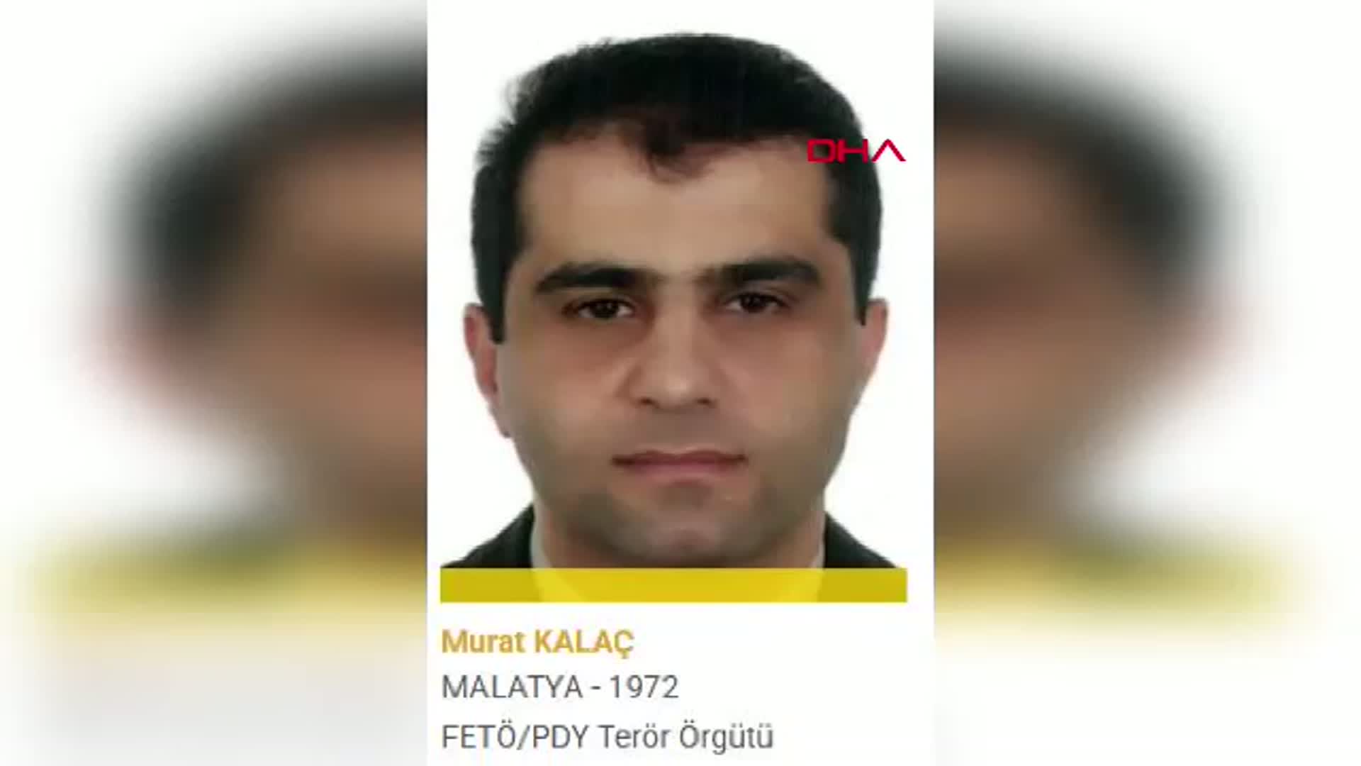 Sarı Kategorideki Terör Arananlar Listesi'nde Yer Alan Jandarma Kıdemli Binbaşı Murat Kalaç Yakalandı
