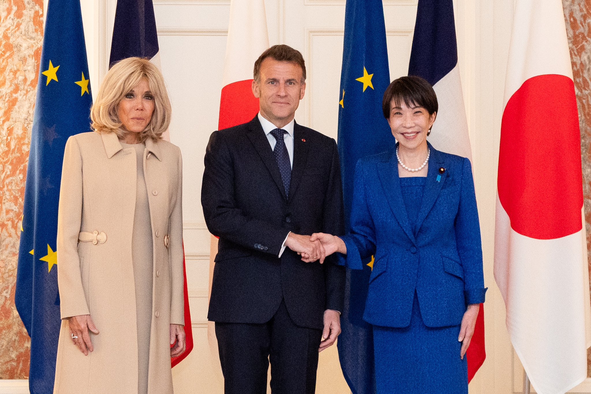 Emmanuel Macron Japonya’da Resmi Ziyarette