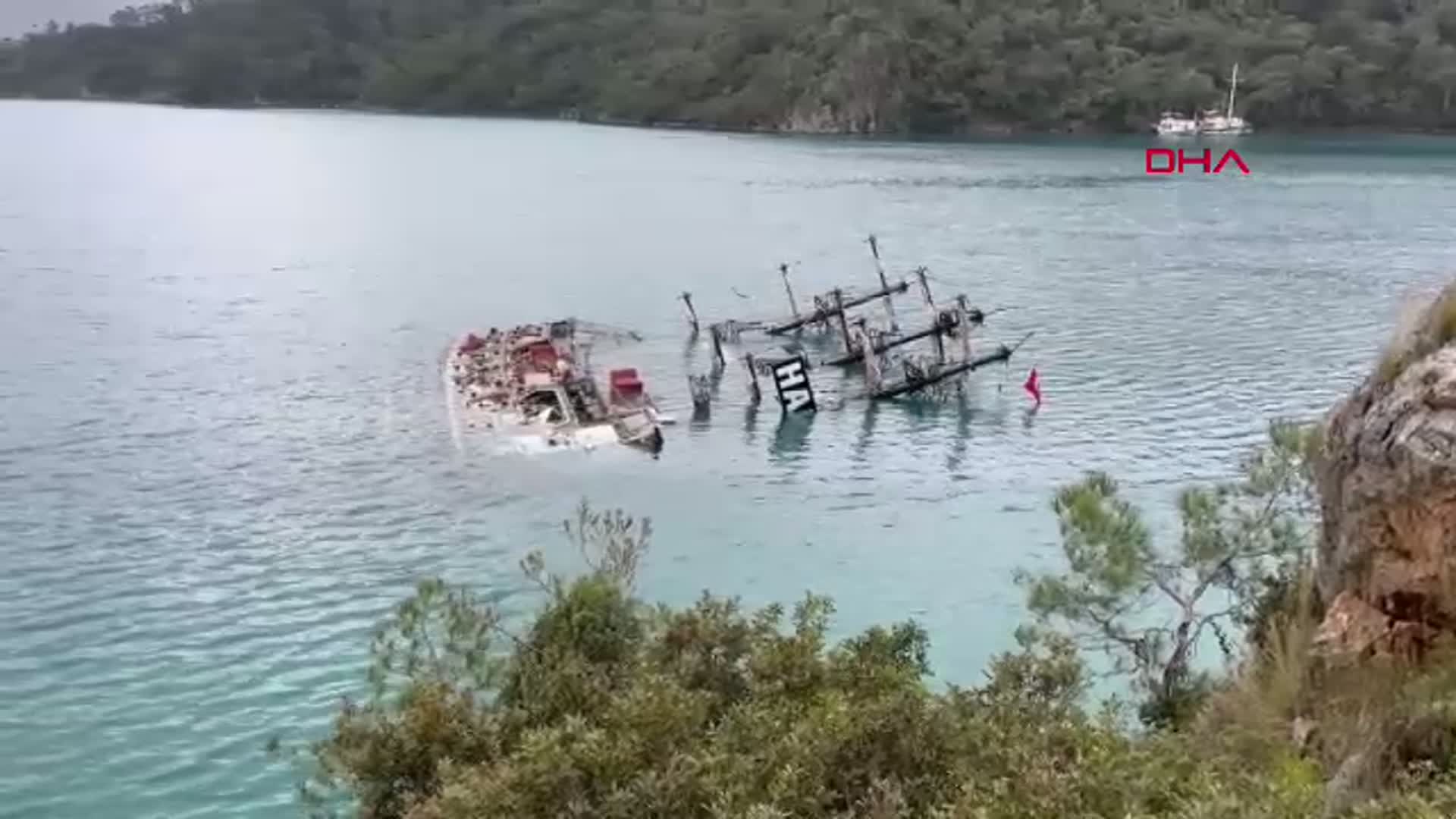 Muğla'da Batan 'Hanibal' Teknesinin Çıkarılması İçin Önemli Adımlar Atıldı