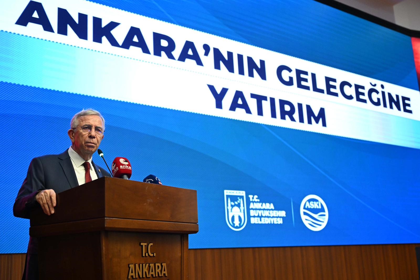 Mansur Yavaş: Ankara'da Su Sıkıntısının Ortadan Kaldırılmasını Hedefliyoruz