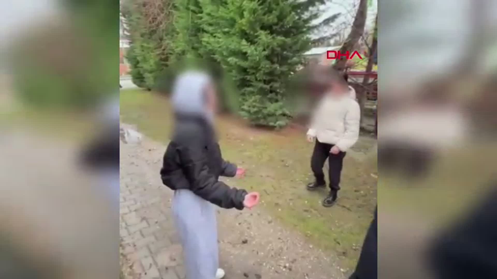 Bolu'da Lise Öğrencileri Arasında Tekme-Yumruk Kavga
